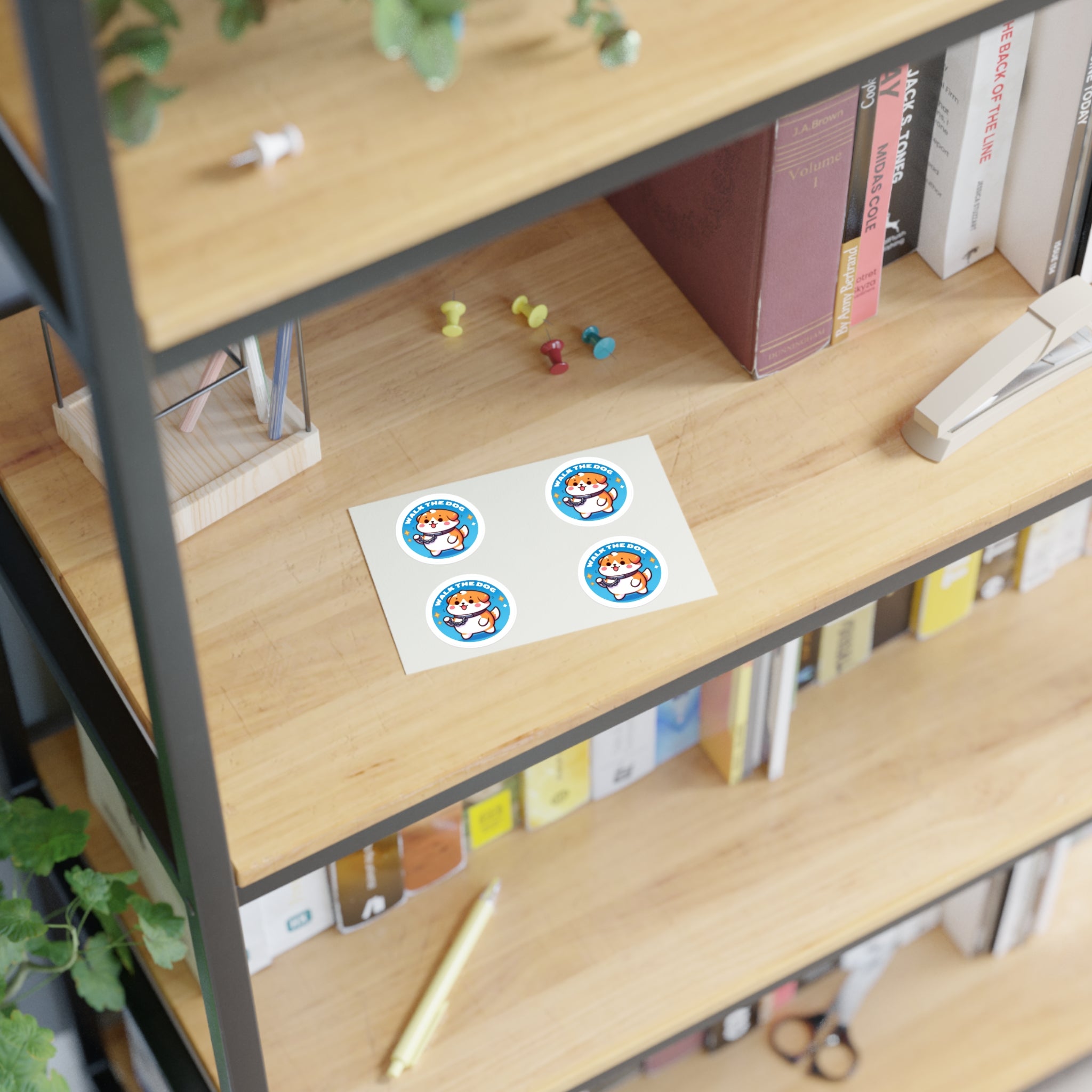 Dog Walk Sticker Sheets Reminder Set