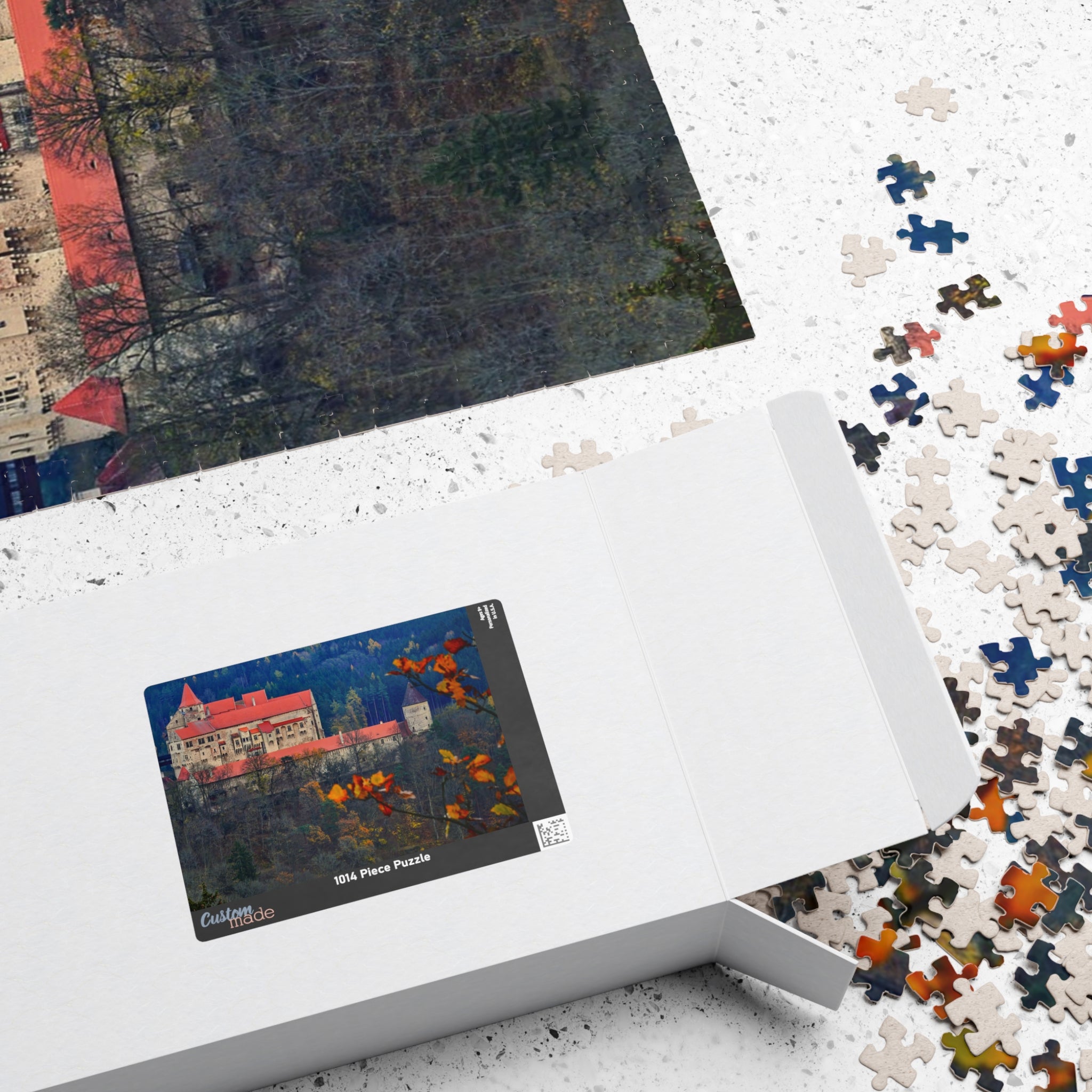 Jigsaw Puzzle - Beautiful Castle in Autumn Forest