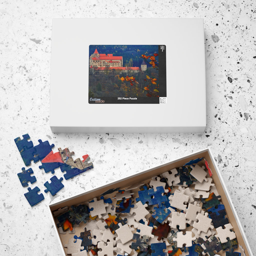Jigsaw Puzzle - Beautiful Castle in Autumn Forest