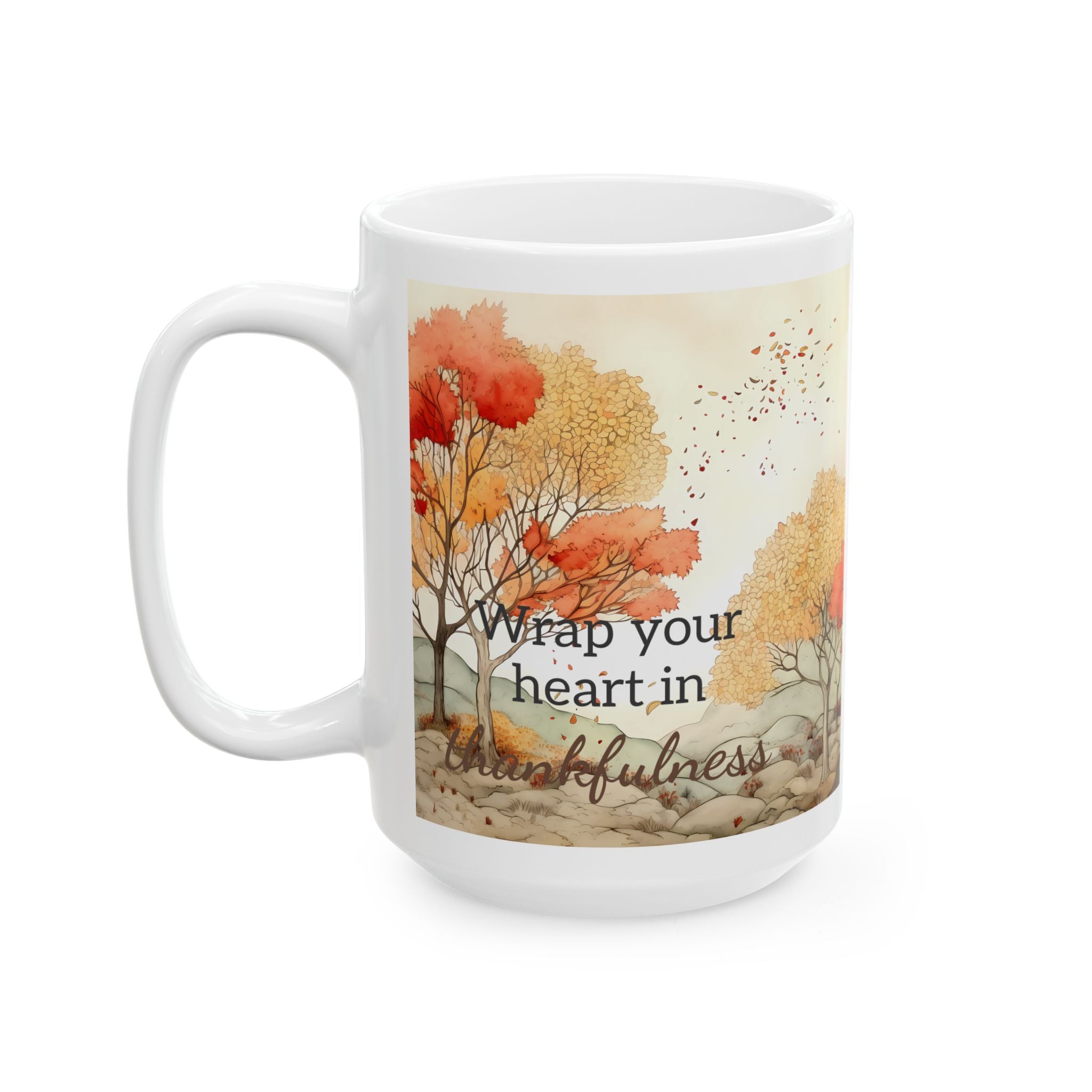 Cozy Autumn Mug | Fall Coffee Cup | Sweater Weather Gift | Pumpkin Spice Season Mug | 11oz & 15oz Ceramic Cup | Artful Aggie Design