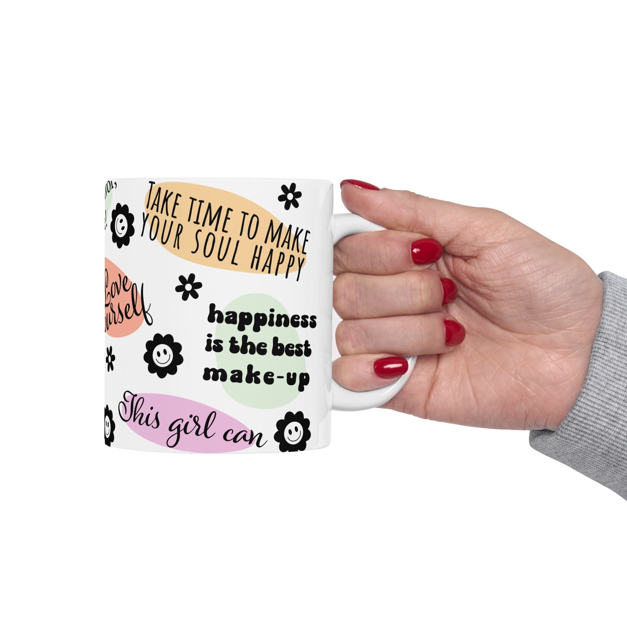 Mental Health Positive Affirmations Coffee Mug 11oz 15oz