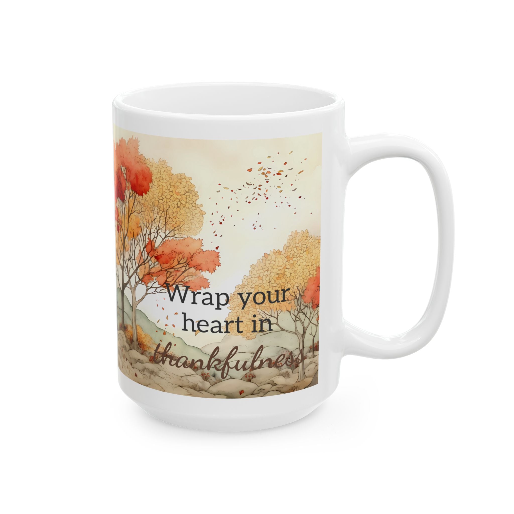 Cozy Autumn Mug | Fall Coffee Cup | Sweater Weather Gift | Pumpkin Spice Season Mug | 11oz & 15oz Ceramic Cup | Artful Aggie Design