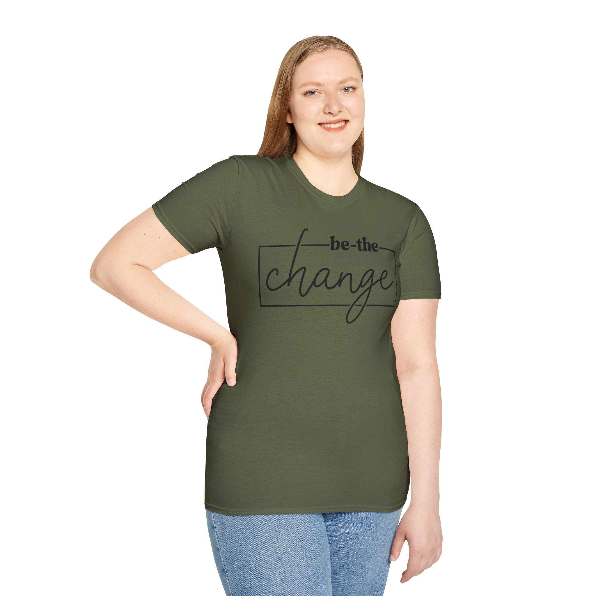 Be The Change Unisex T-Shirt XS-5XL