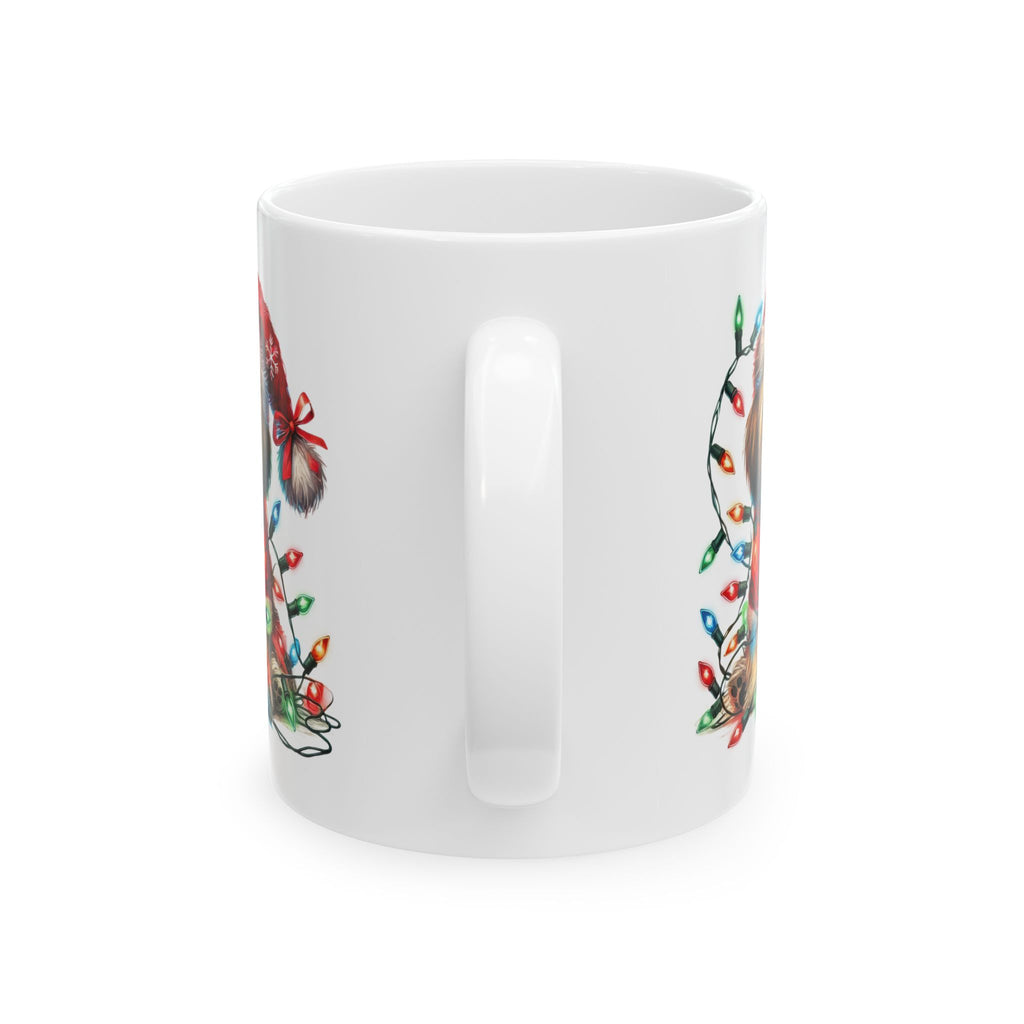 Shih Tsu Christmas Lights Mug