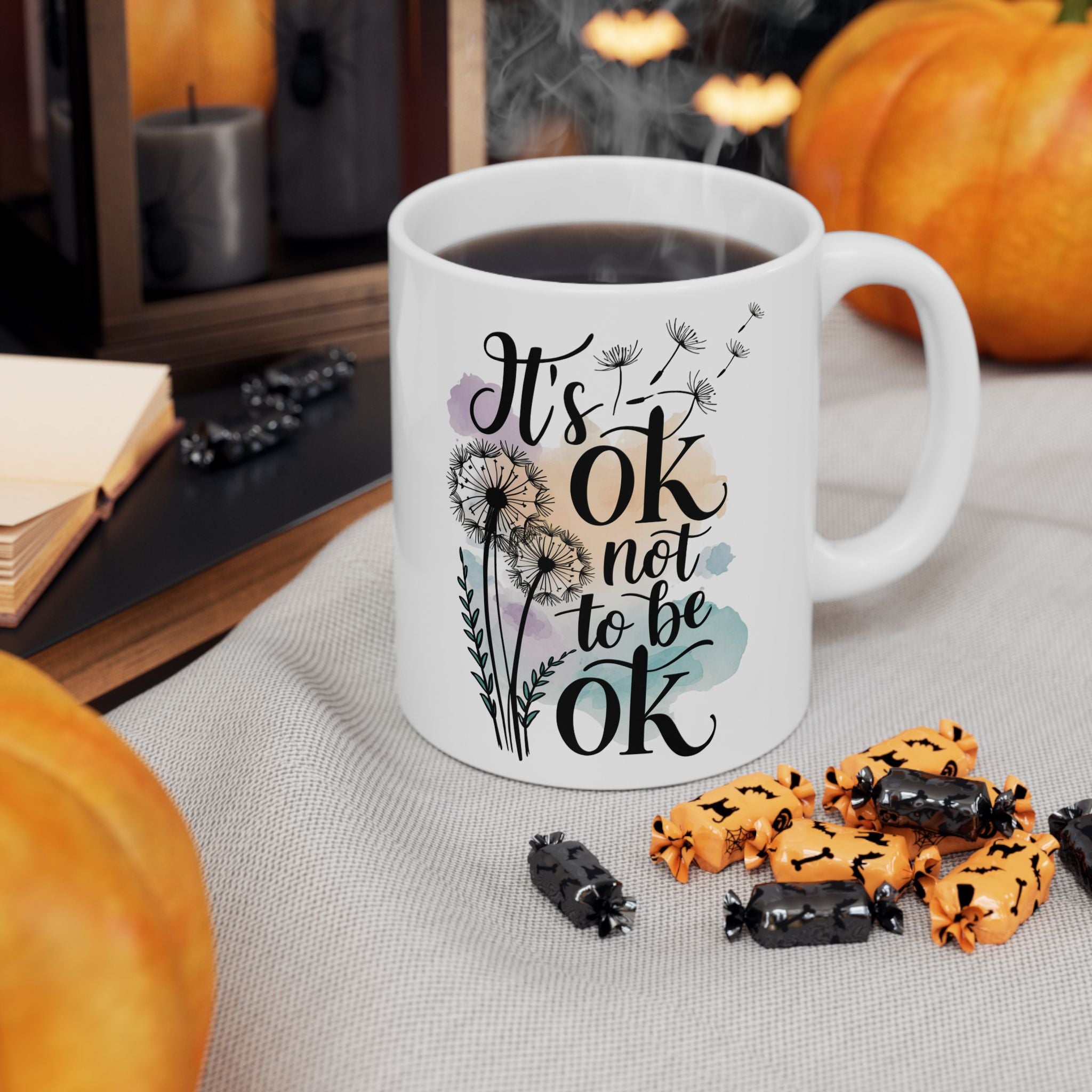 Daily Affirmation "It's Okay" Ceramic Mug