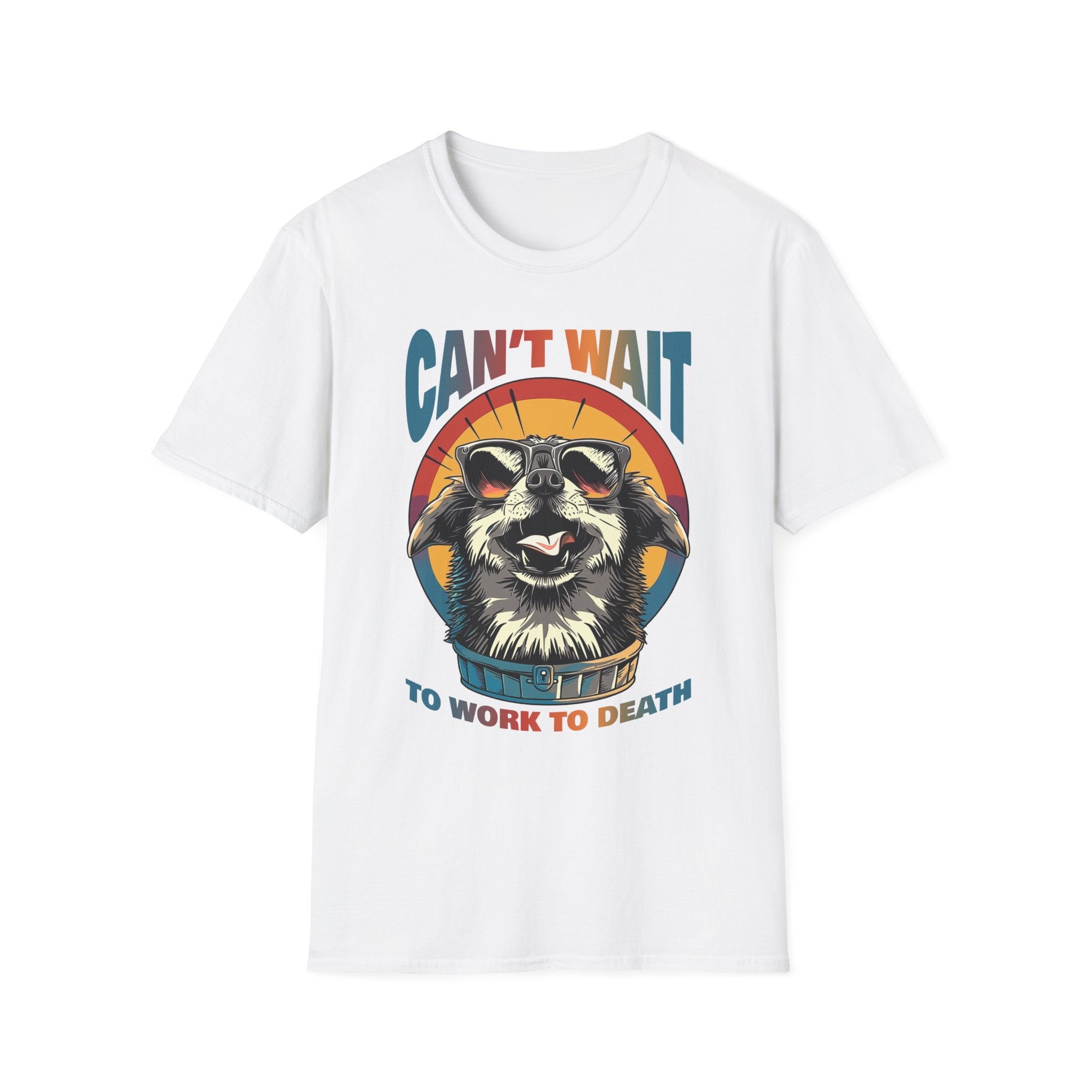 Gen Z Can't Wait to Work to Death Softstyle T-Shirt