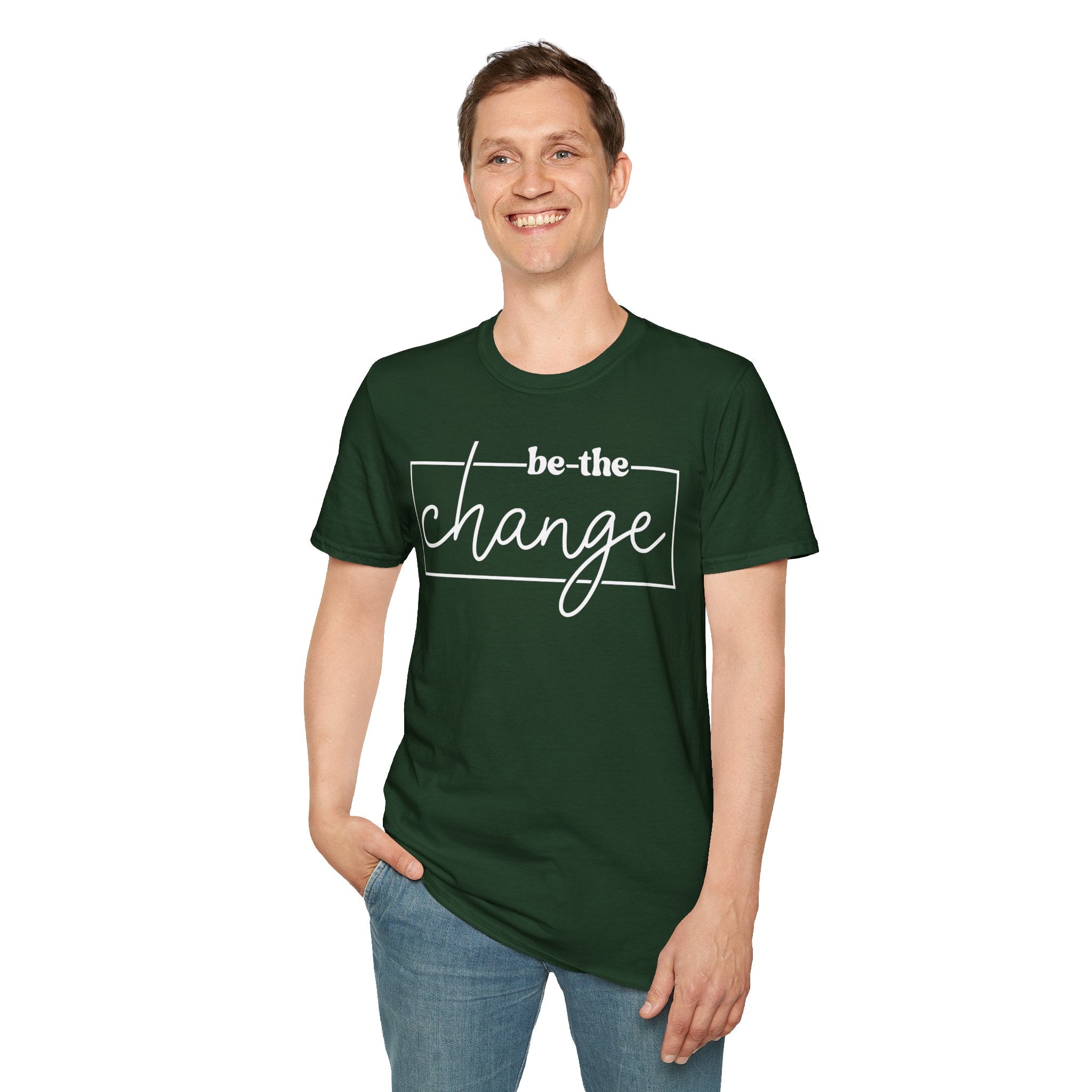 Be The Change Unisex T-Shirt XS-5XL