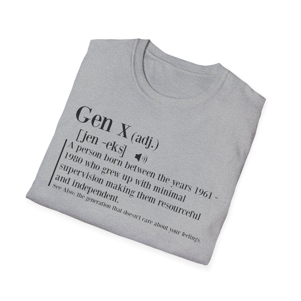 Gen X Definition T-Shirt