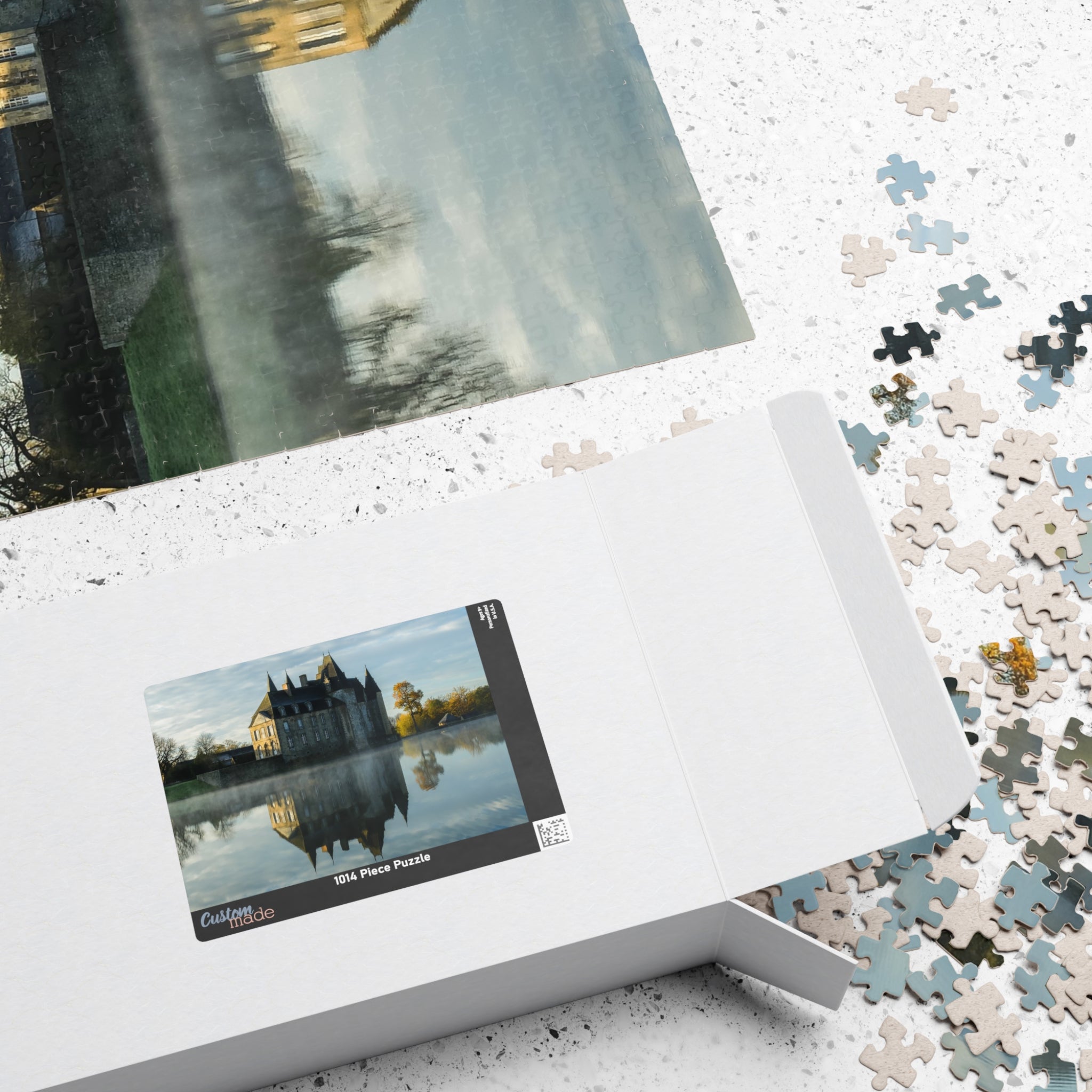 Jigsaw Puzzle - Castle Reflection Lake Autumn Sky 110-1014 Pieces