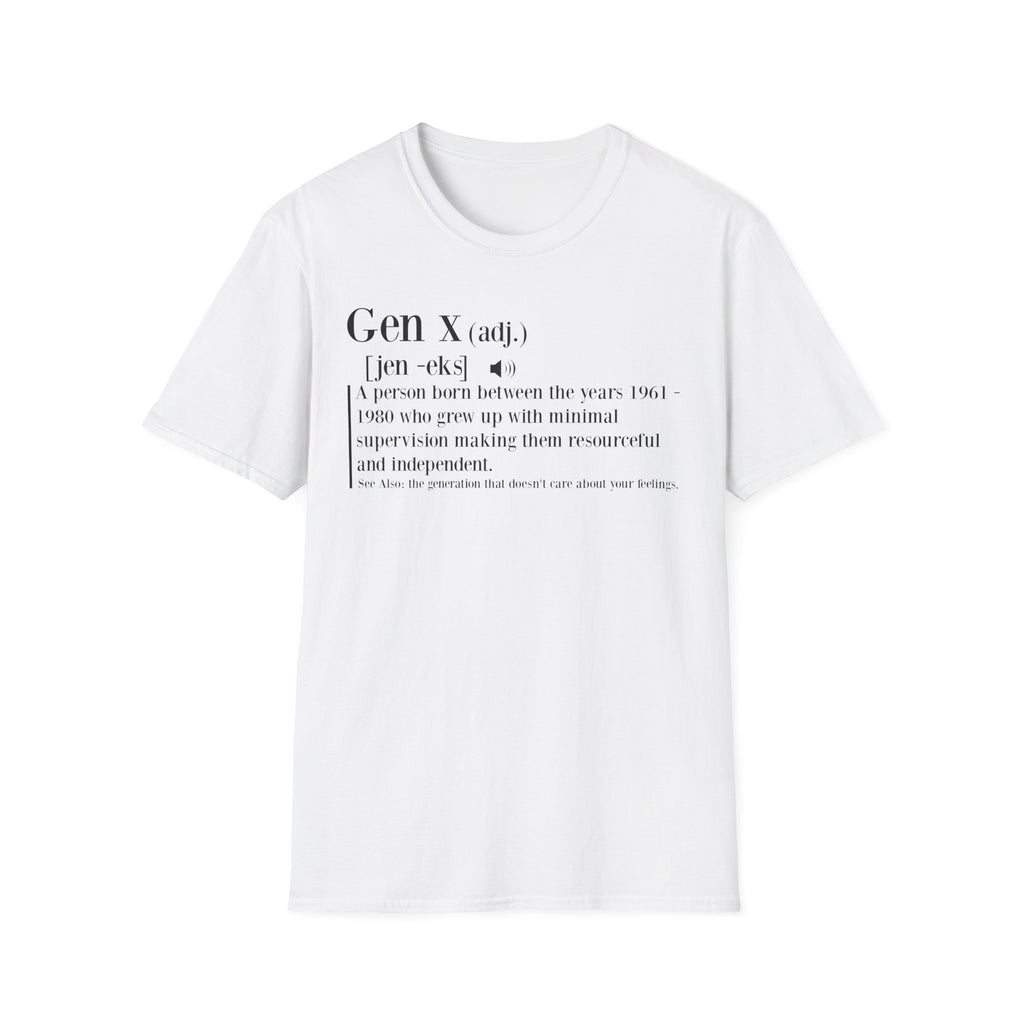 Gen X Definition T-Shirt