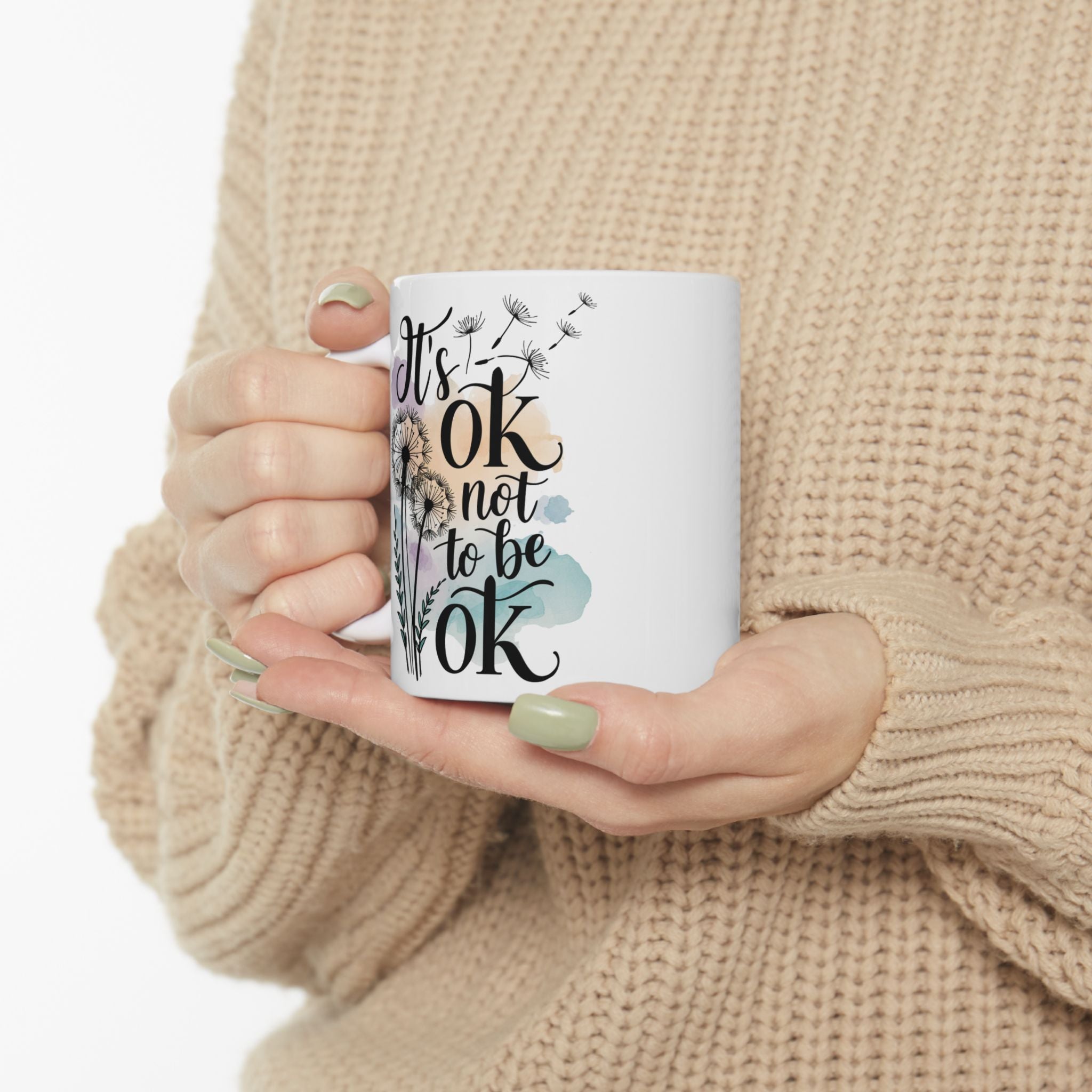 Daily Affirmation "It's Okay" Ceramic Mug