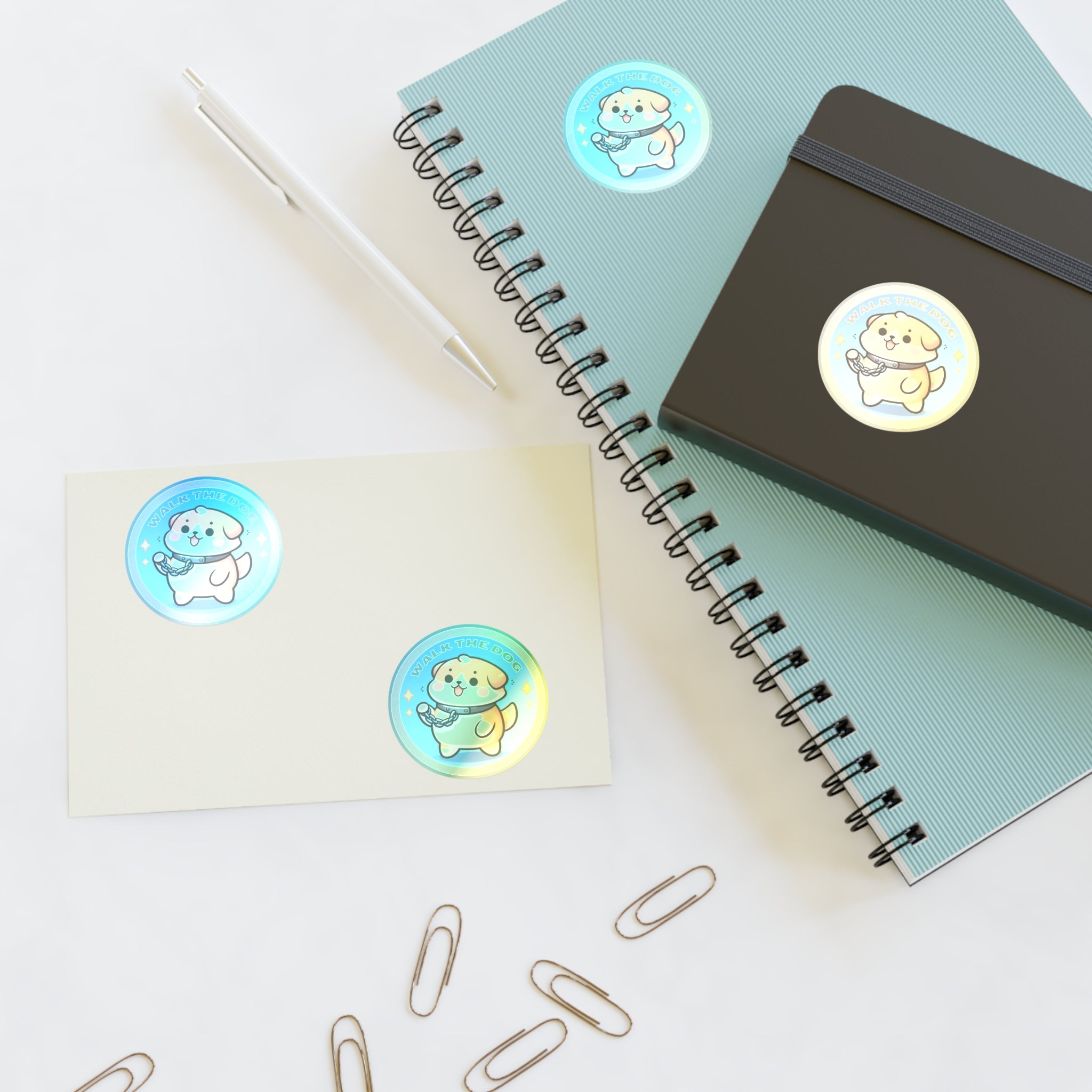 Dog Walk Sticker Sheets Reminder Set