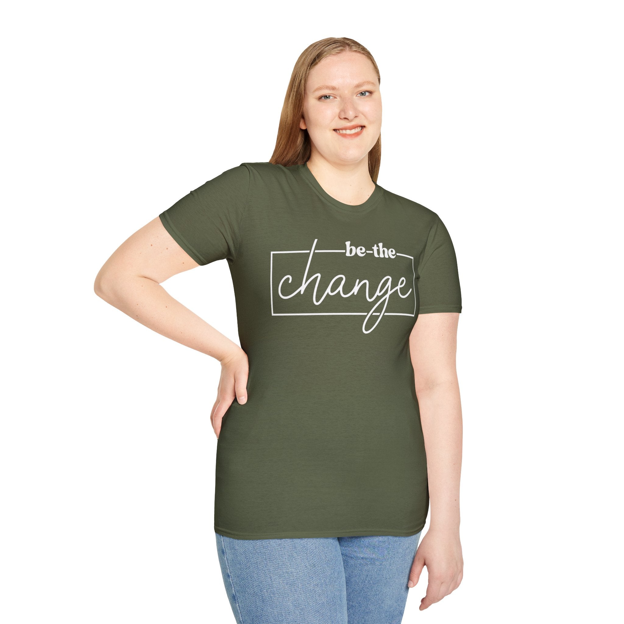Be The Change Unisex T-Shirt XS-5XL