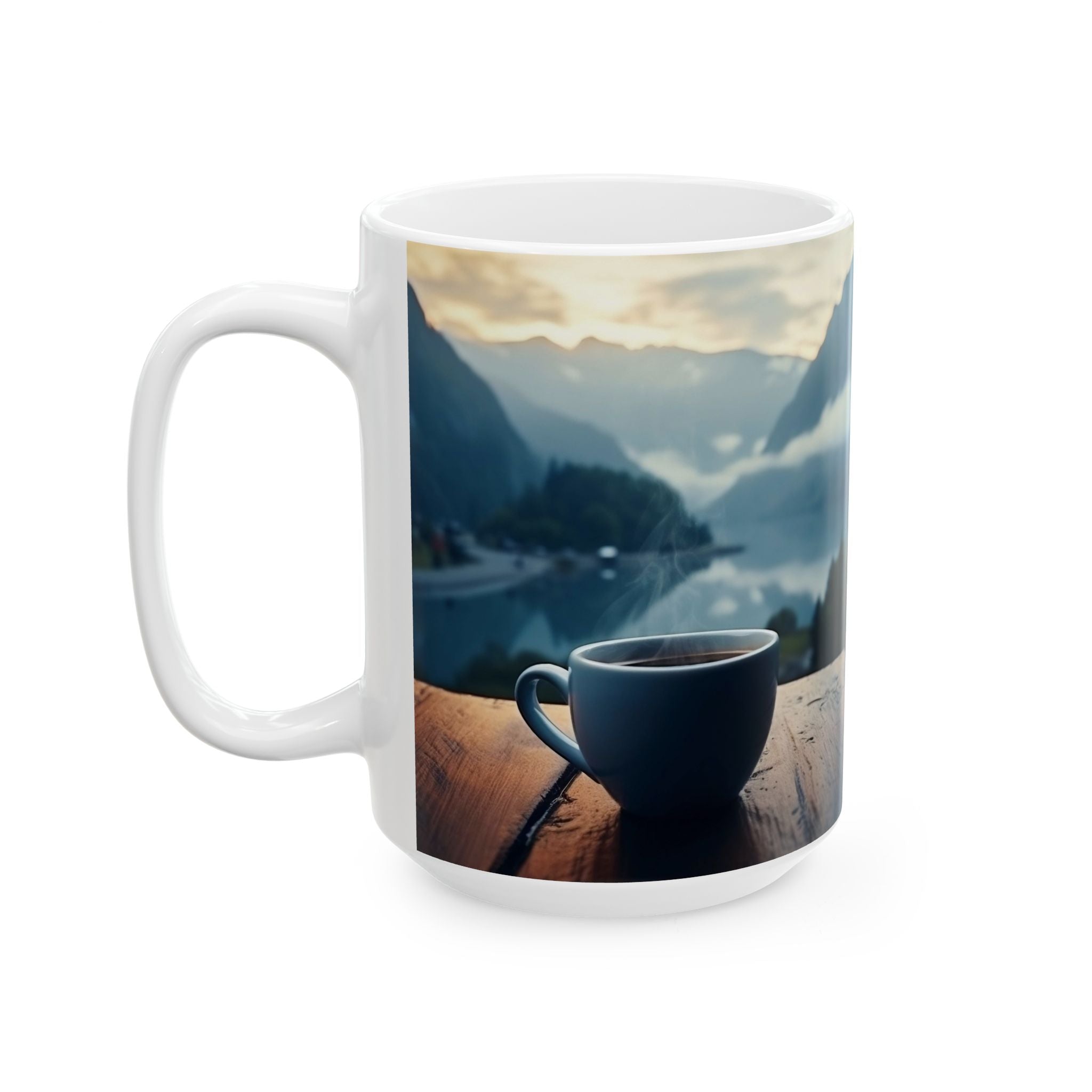 Morning Scene Ceramic Mug