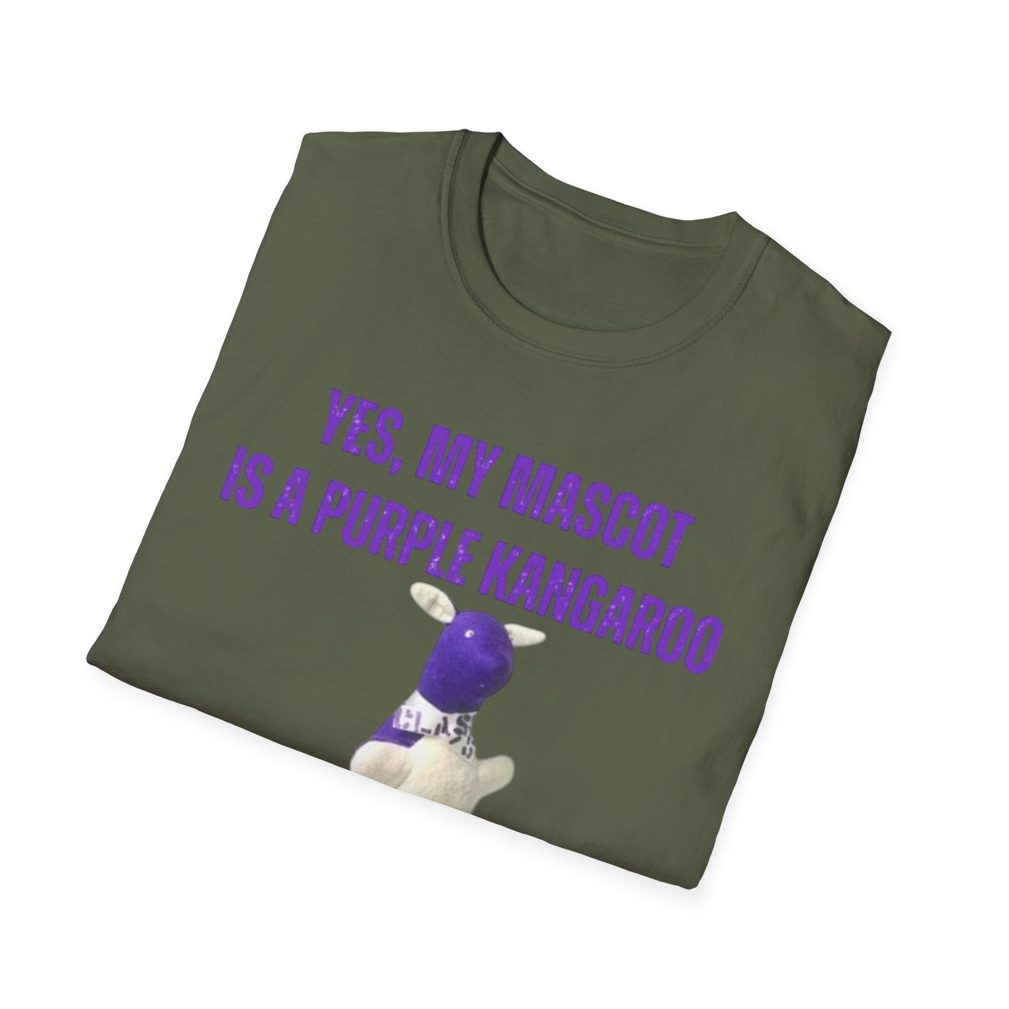 LWHS Class Reunion T-Shirt – Purple Kangaroo Mascot | “Once a Kang, Always a Kang”