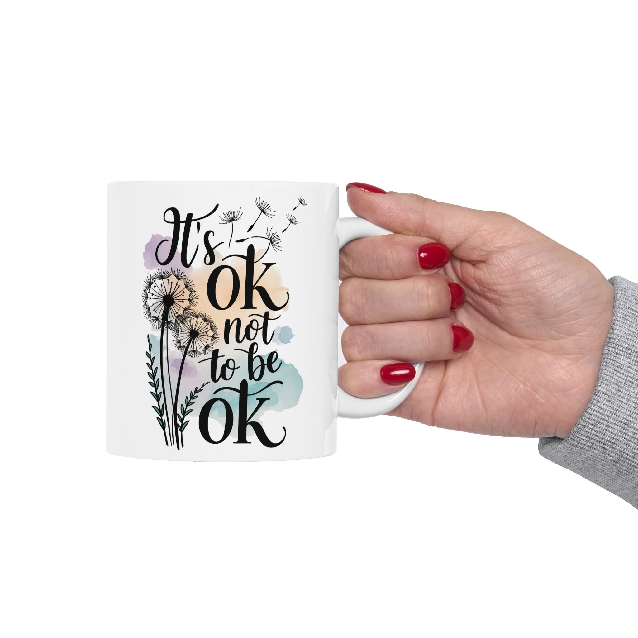 Daily Affirmation "It's Okay" Ceramic Mug