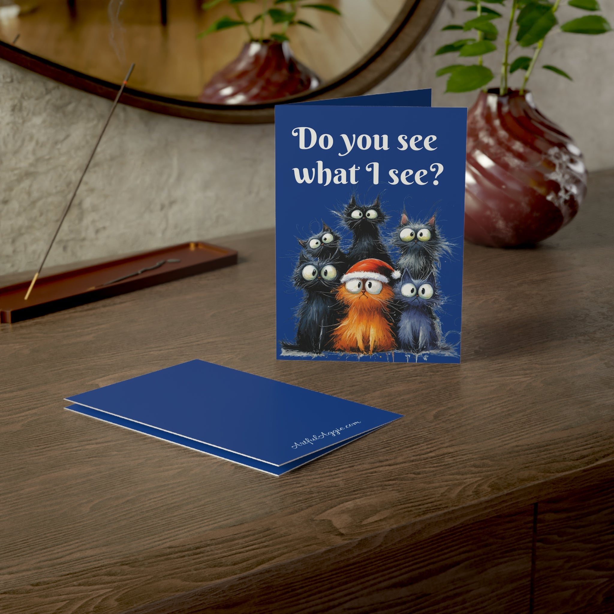 Greeting Card - More Frazzled Cats