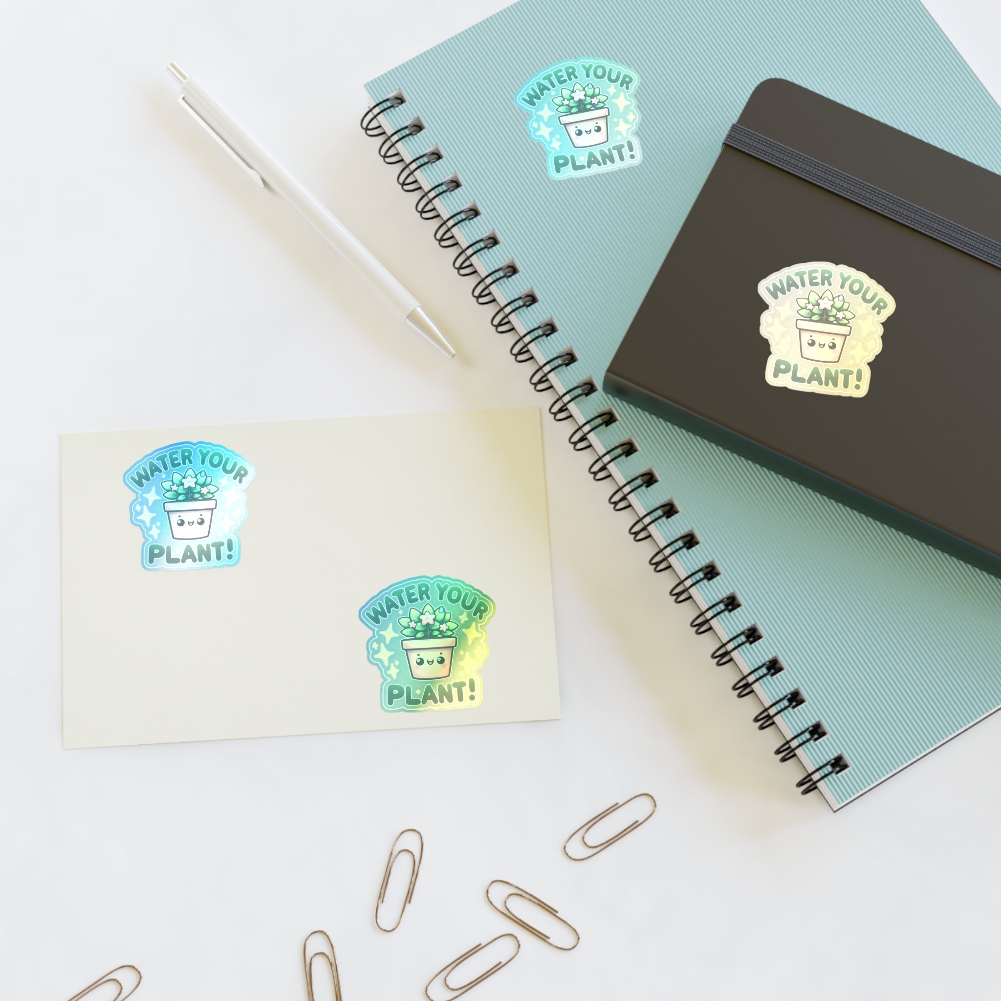 Plant Watering Sticker Sheets