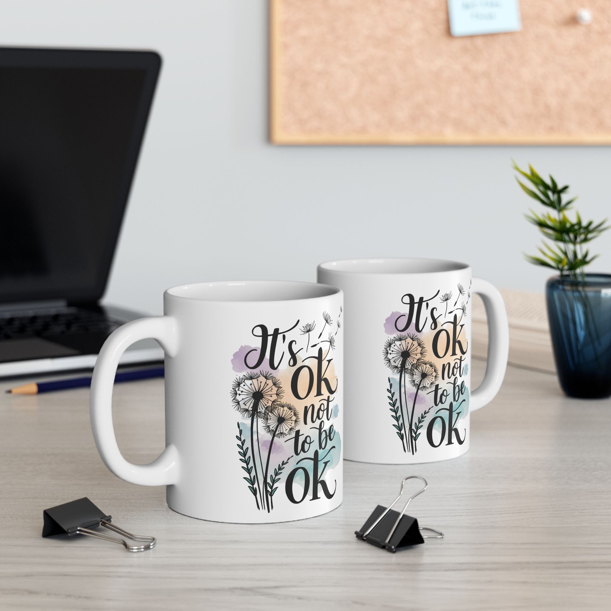 Daily Affirmation "It's Okay" Ceramic Mug