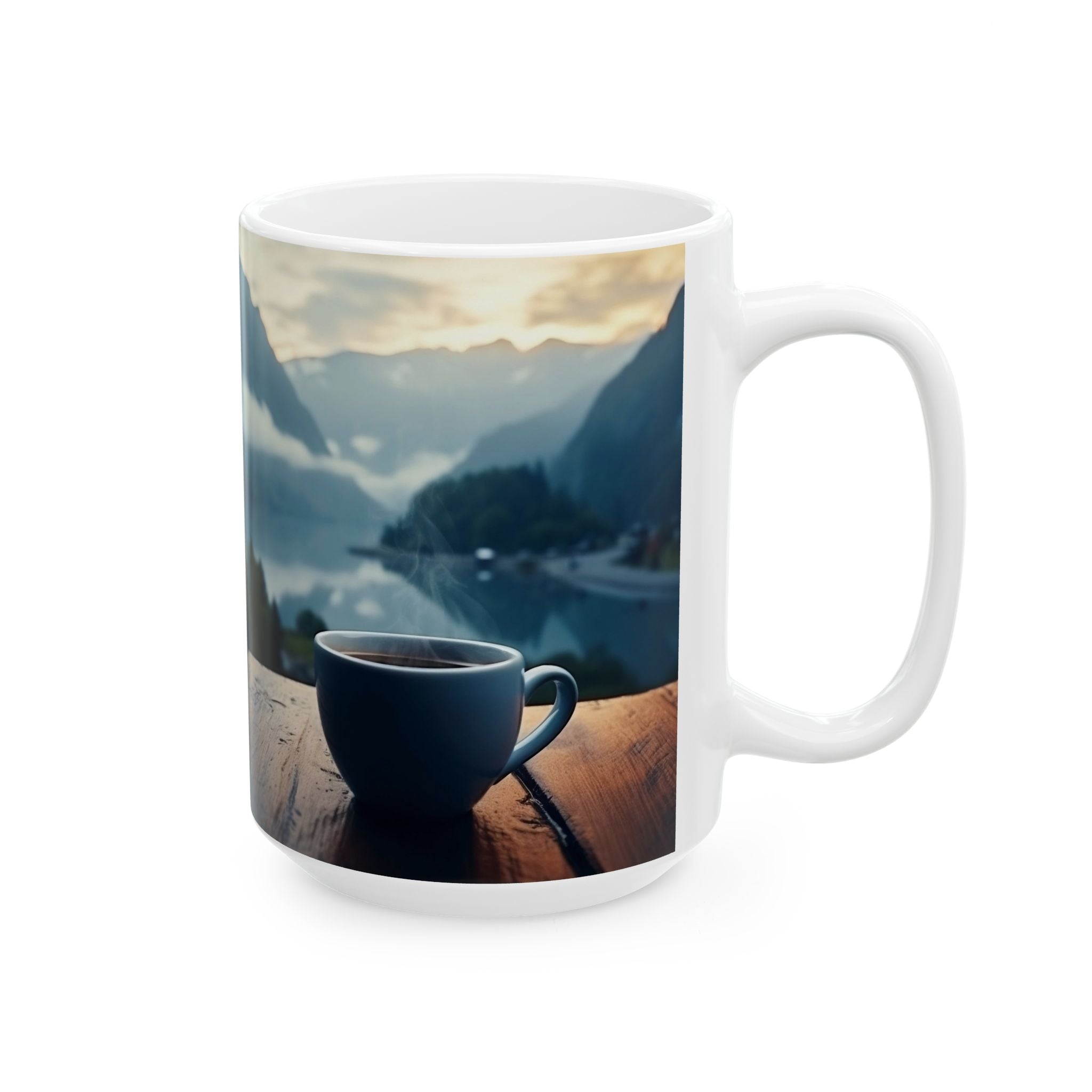 Morning Scene Ceramic Mug