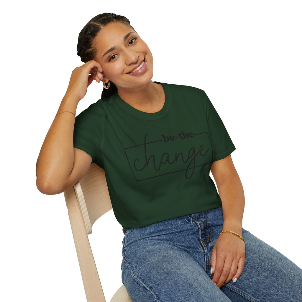 Be The Change Unisex T-Shirt XS-5XL