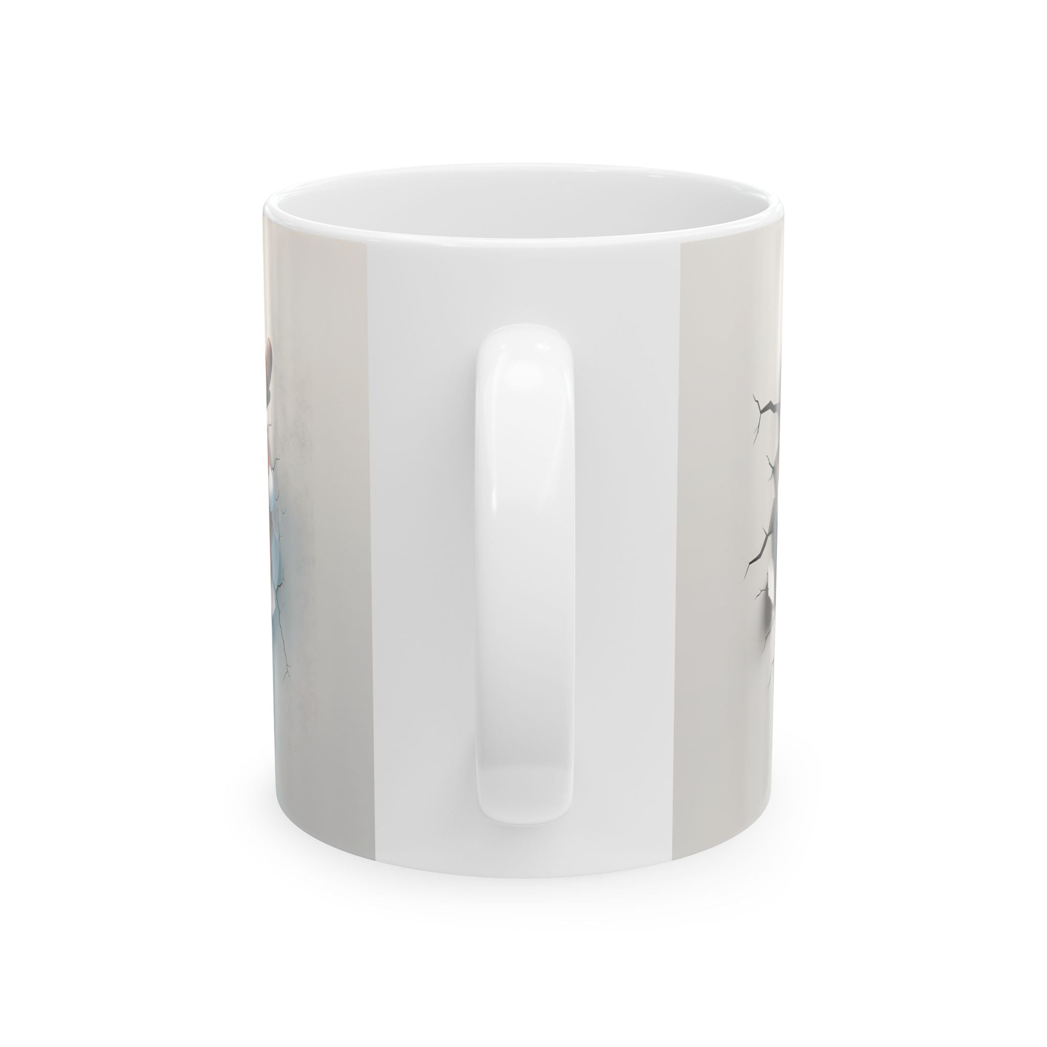 Funny Christmas Reindeer Mug 3-D
