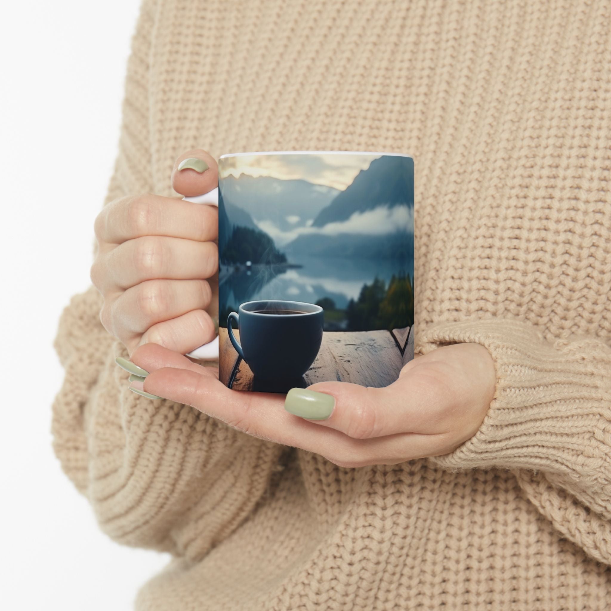 Morning Scene Ceramic Mug
