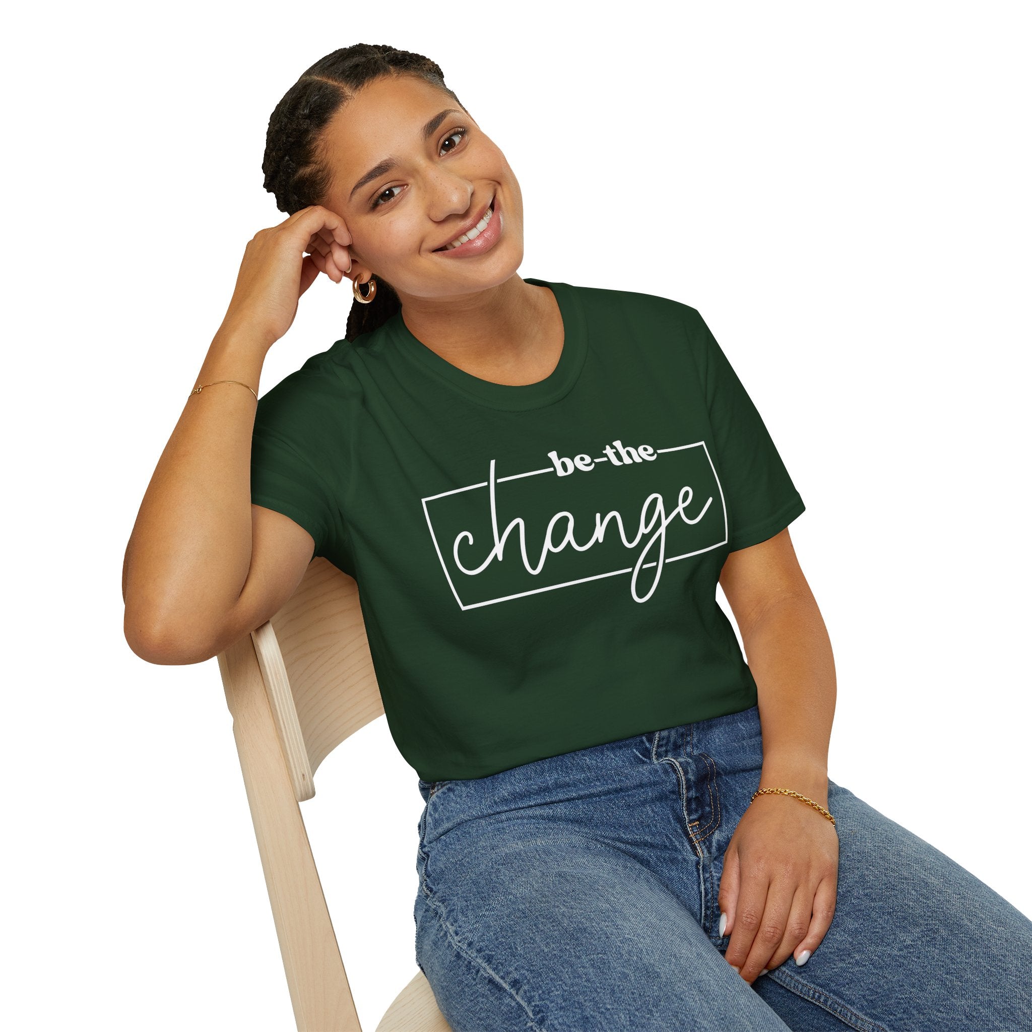 Be The Change Unisex T-Shirt XS-5XL