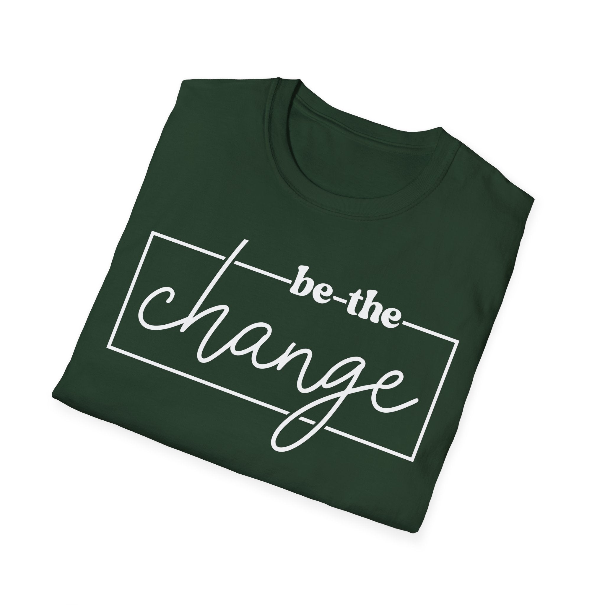Be The Change Unisex T-Shirt XS-5XL