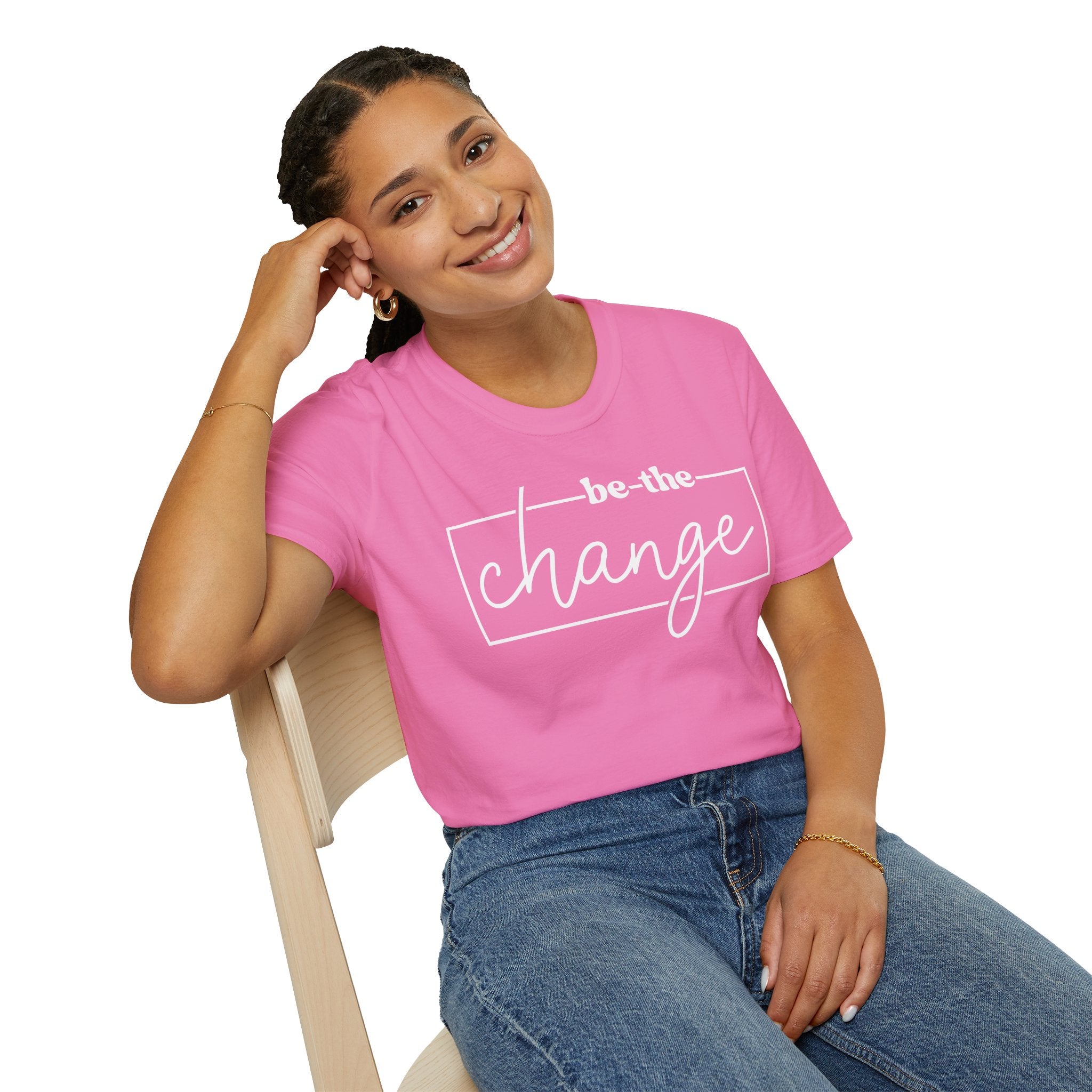 Be The Change Unisex T-Shirt XS-5XL