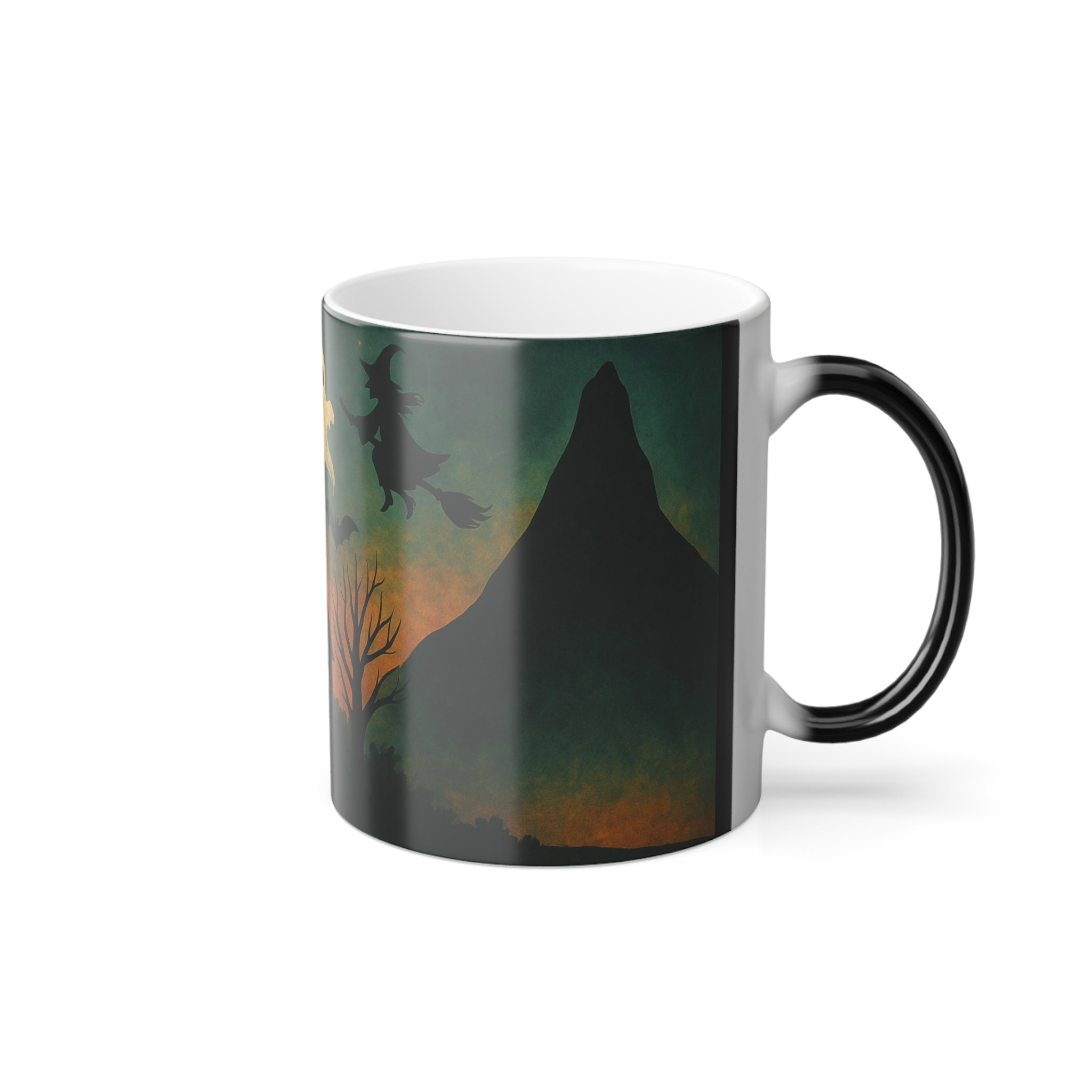 Haunted House Magic Mug – Color Changing Halloween Coffee Cup (11oz)
