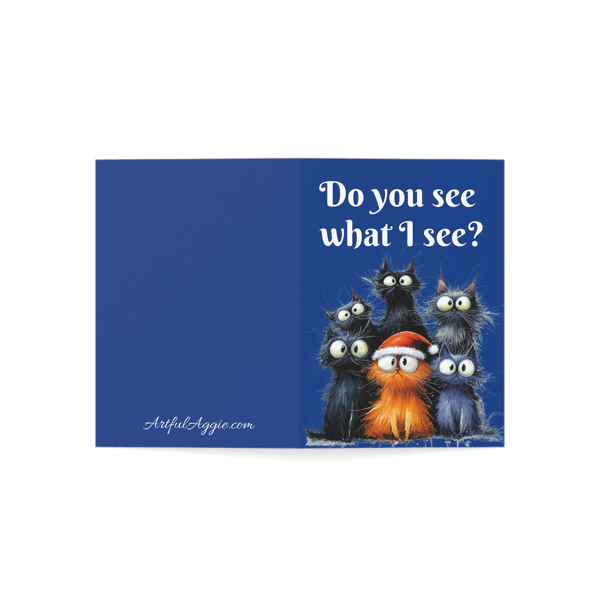 Greeting Card - More Frazzled Cats