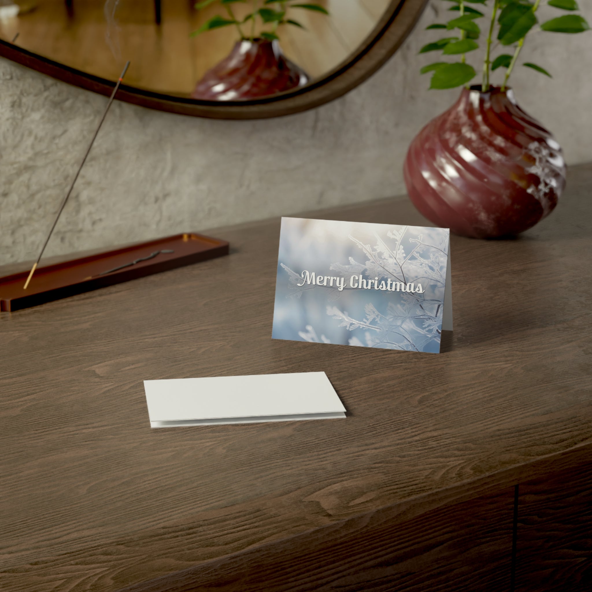 Christmas Winter Scene Greeting Cards (1, 10, 30, 50pcs)