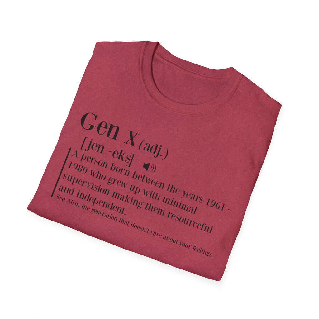 Gen X Definition T-Shirt