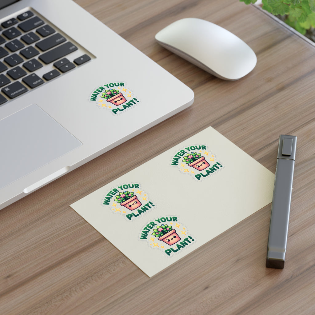 Plant Watering Sticker Sheets