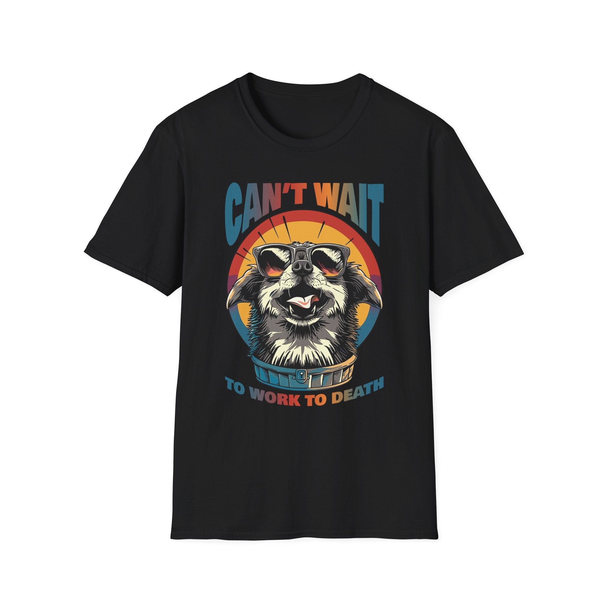 Gen Z Can't Wait to Work to Death Softstyle T-Shirt