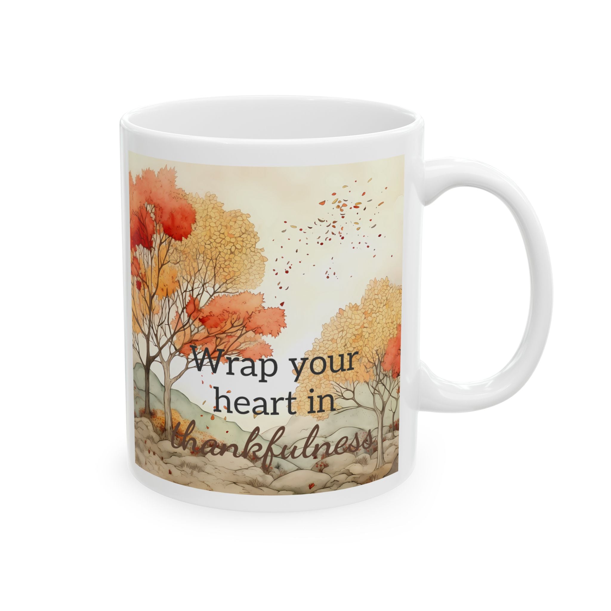 Cozy Autumn Mug | Fall Coffee Cup | Sweater Weather Gift | Pumpkin Spice Season Mug | 11oz & 15oz Ceramic Cup | Artful Aggie Design
