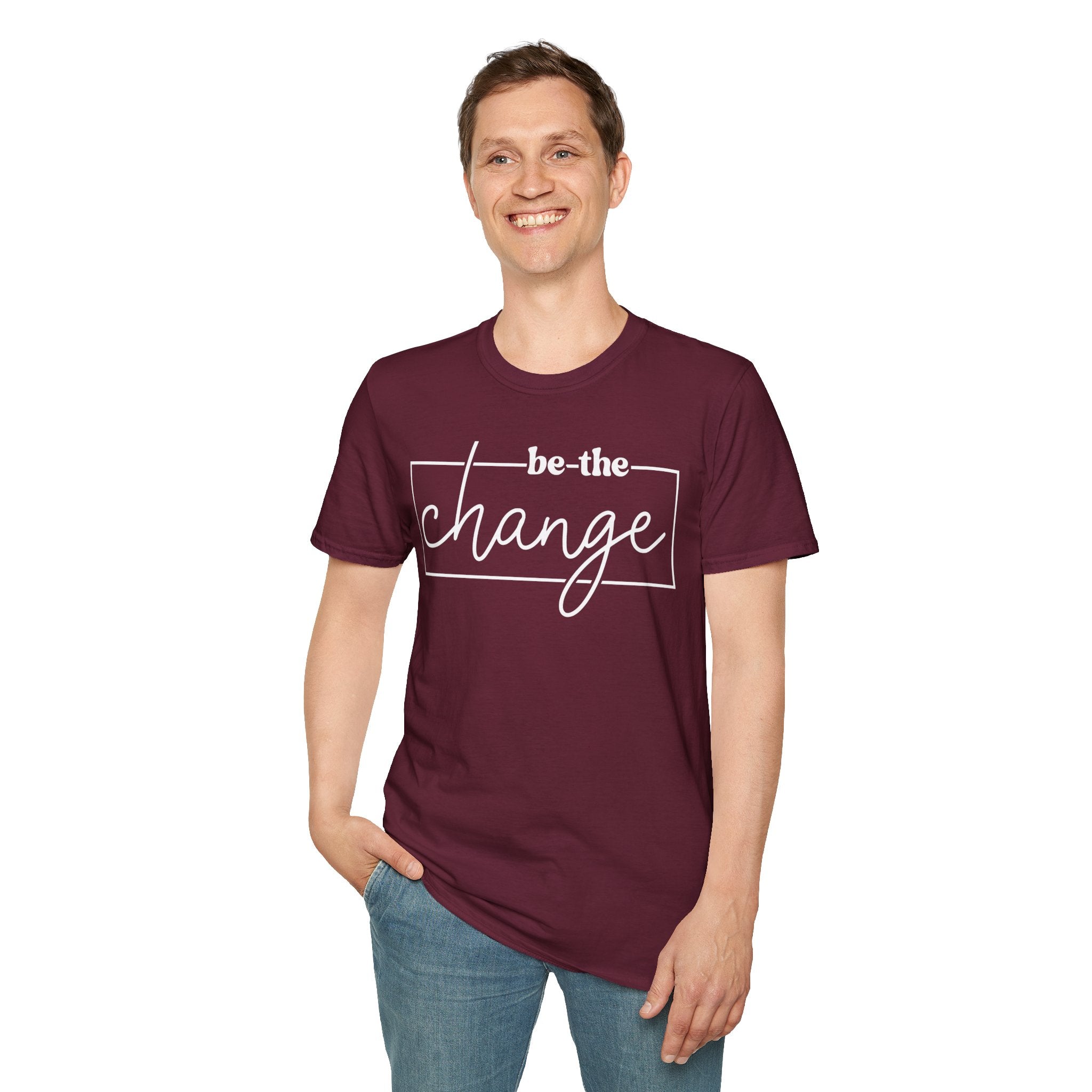 Be The Change Unisex T-Shirt XS-5XL