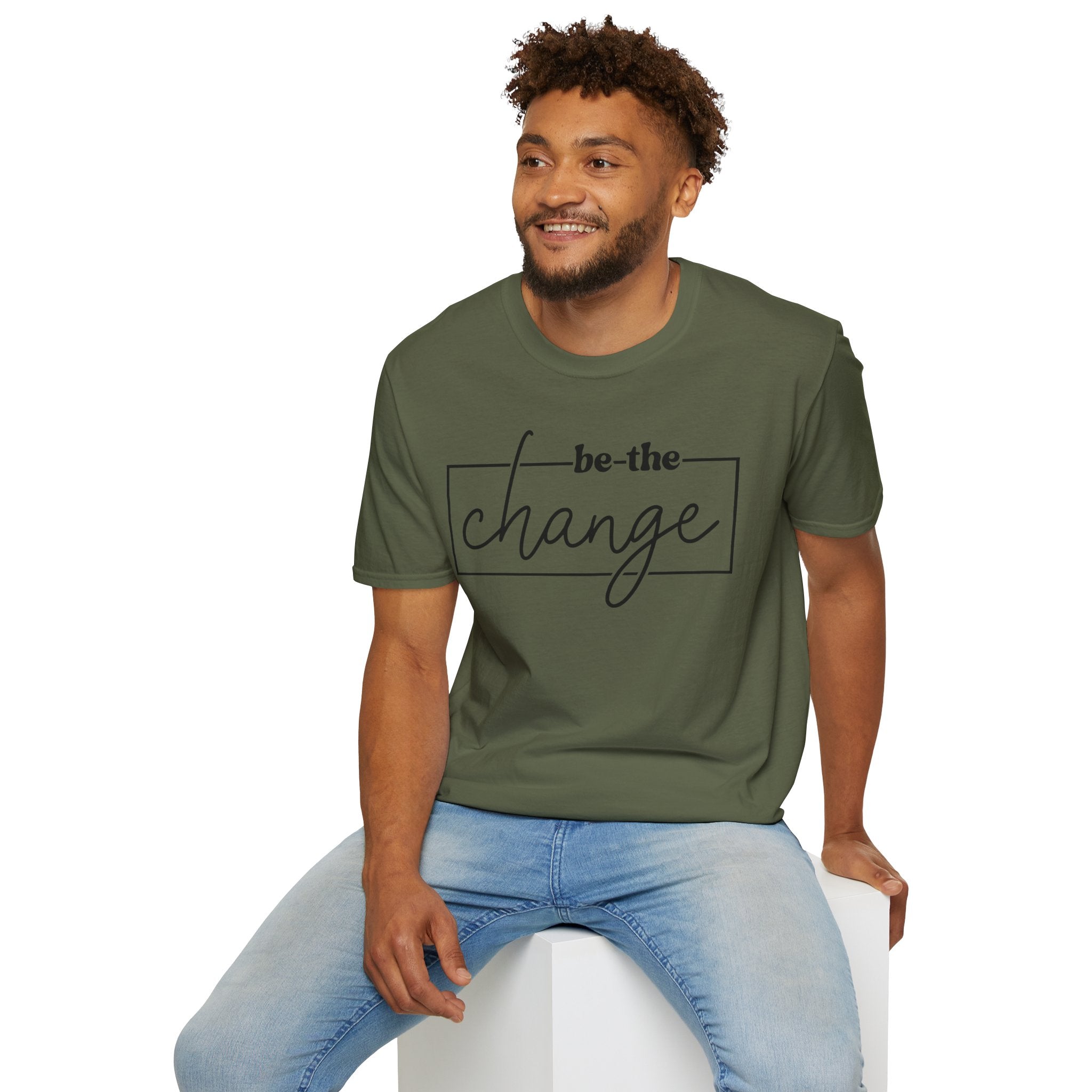 Be The Change Unisex T-Shirt XS-5XL