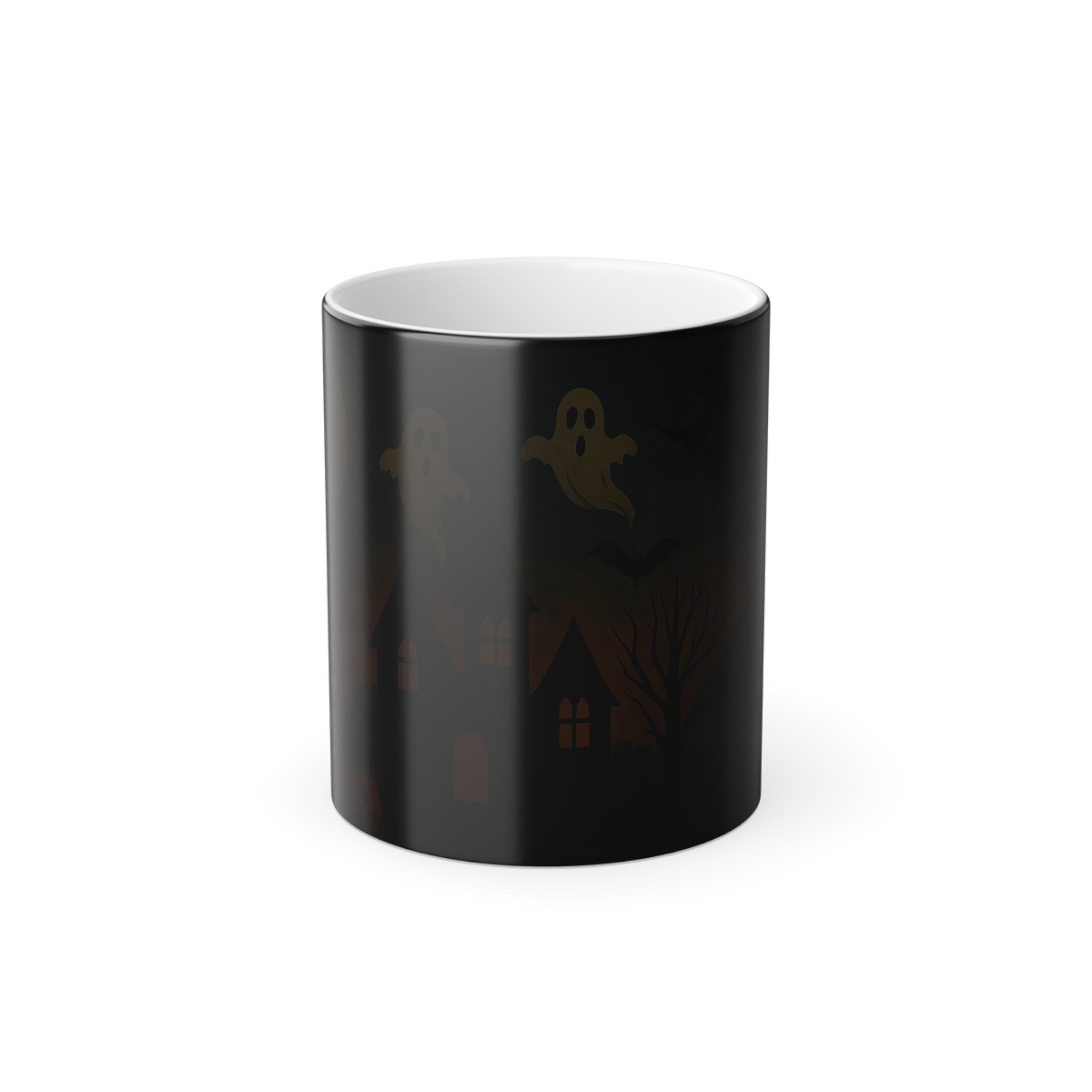 Haunted House Magic Mug – Color Changing Halloween Coffee Cup (11oz)