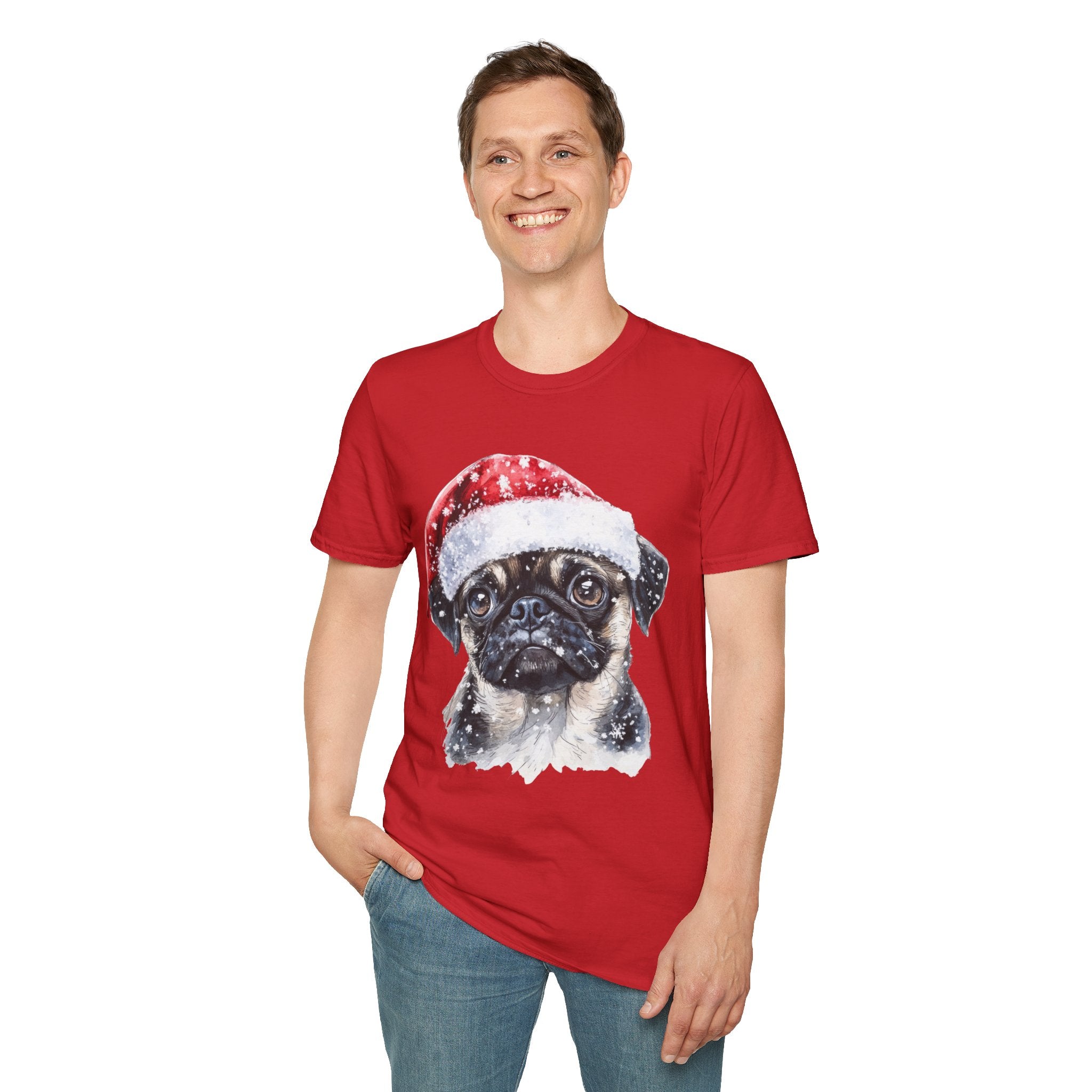 Christmas Pug T-Shirt
