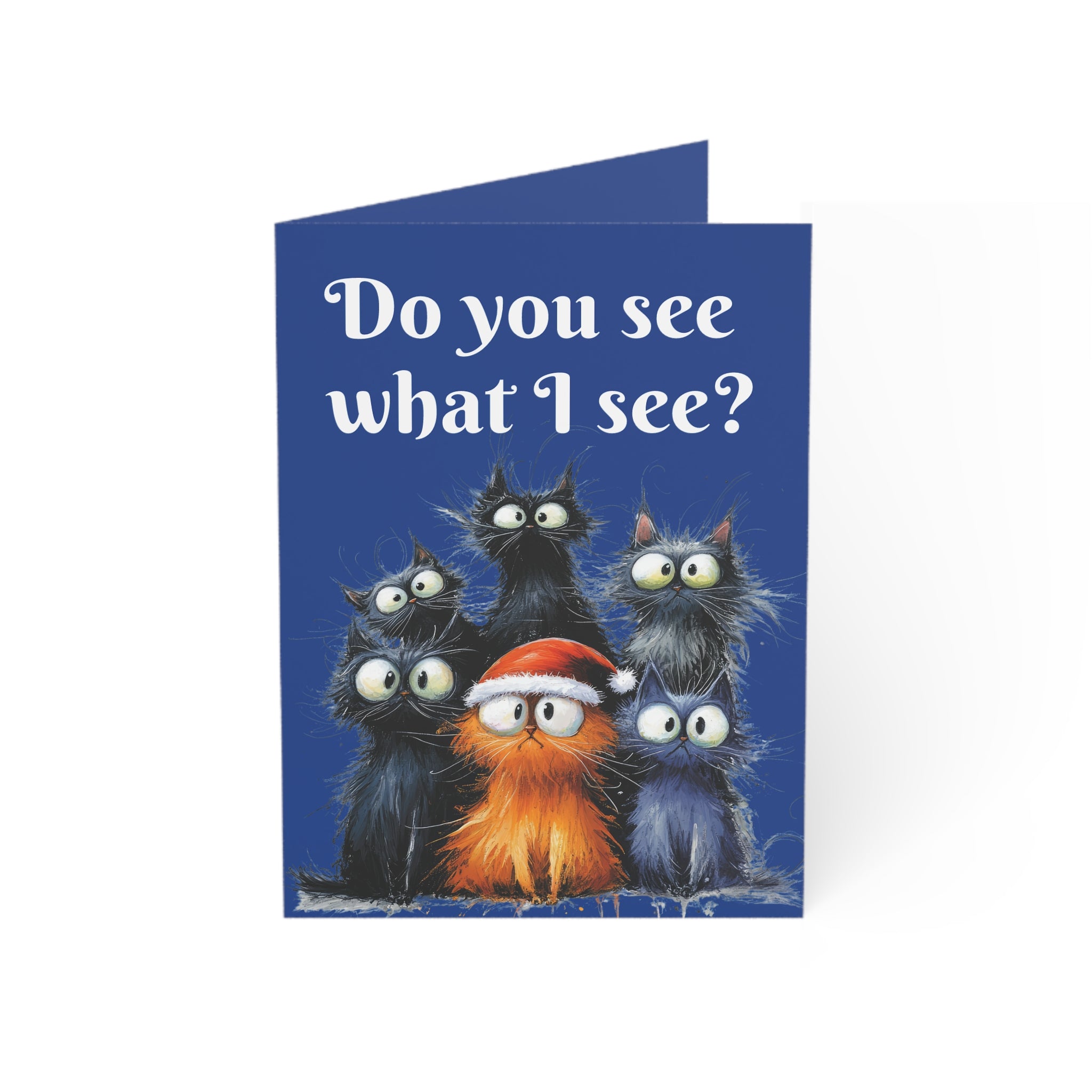 Greeting Card - More Frazzled Cats