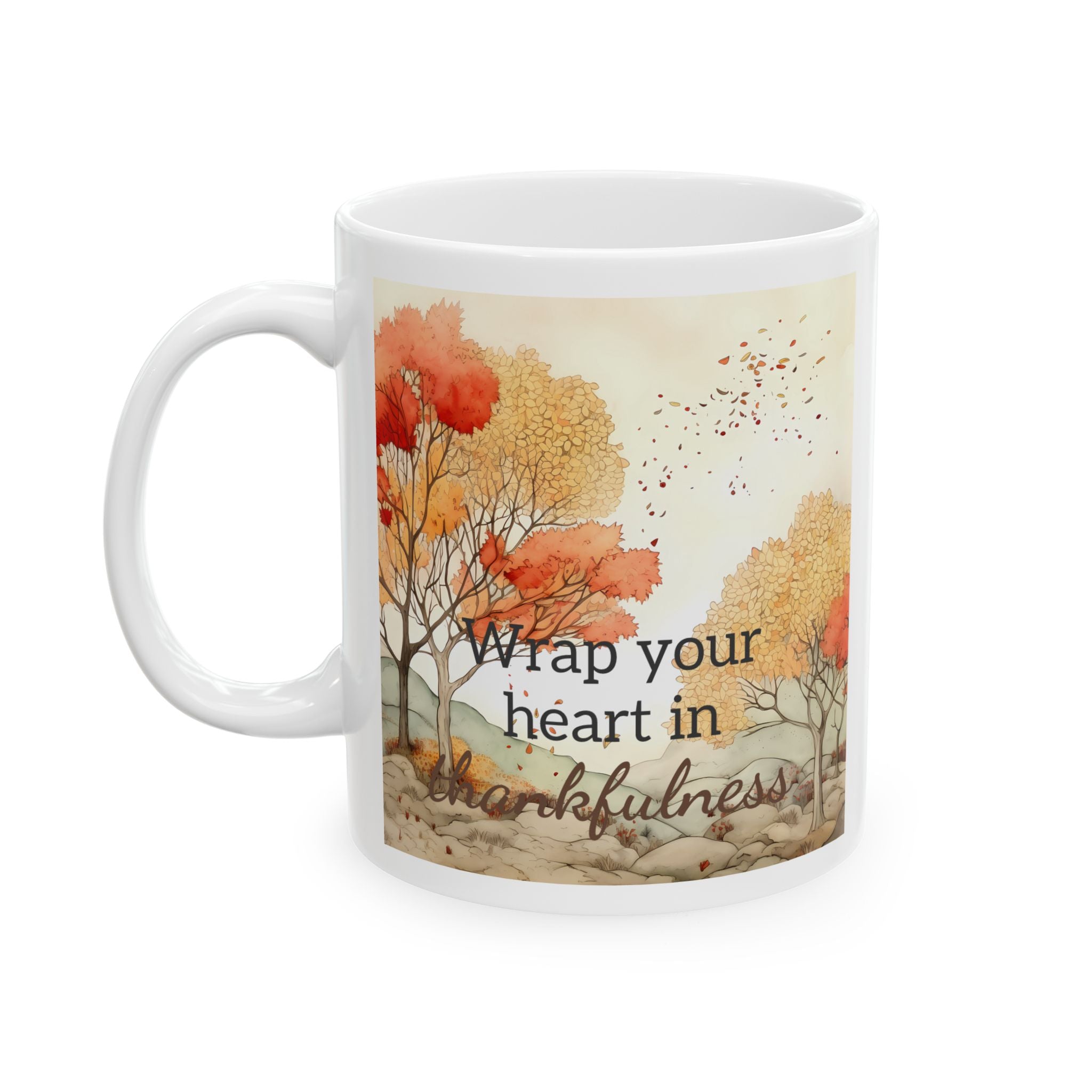 Cozy Autumn Mug | Fall Coffee Cup | Sweater Weather Gift | Pumpkin Spice Season Mug | 11oz & 15oz Ceramic Cup | Artful Aggie Design