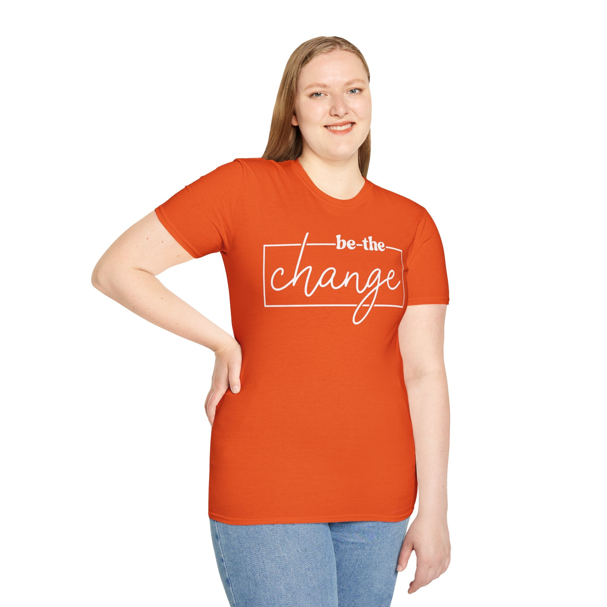 Be The Change Unisex T-Shirt XS-5XL