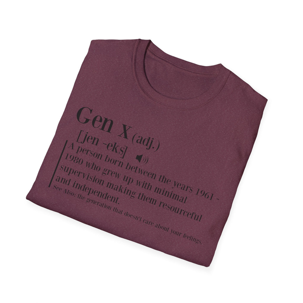 Gen X Definition T-Shirt