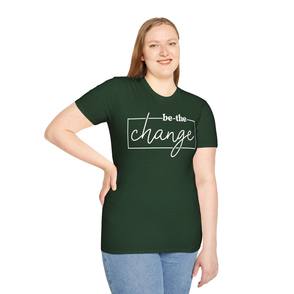 Be The Change Unisex T-Shirt XS-5XL