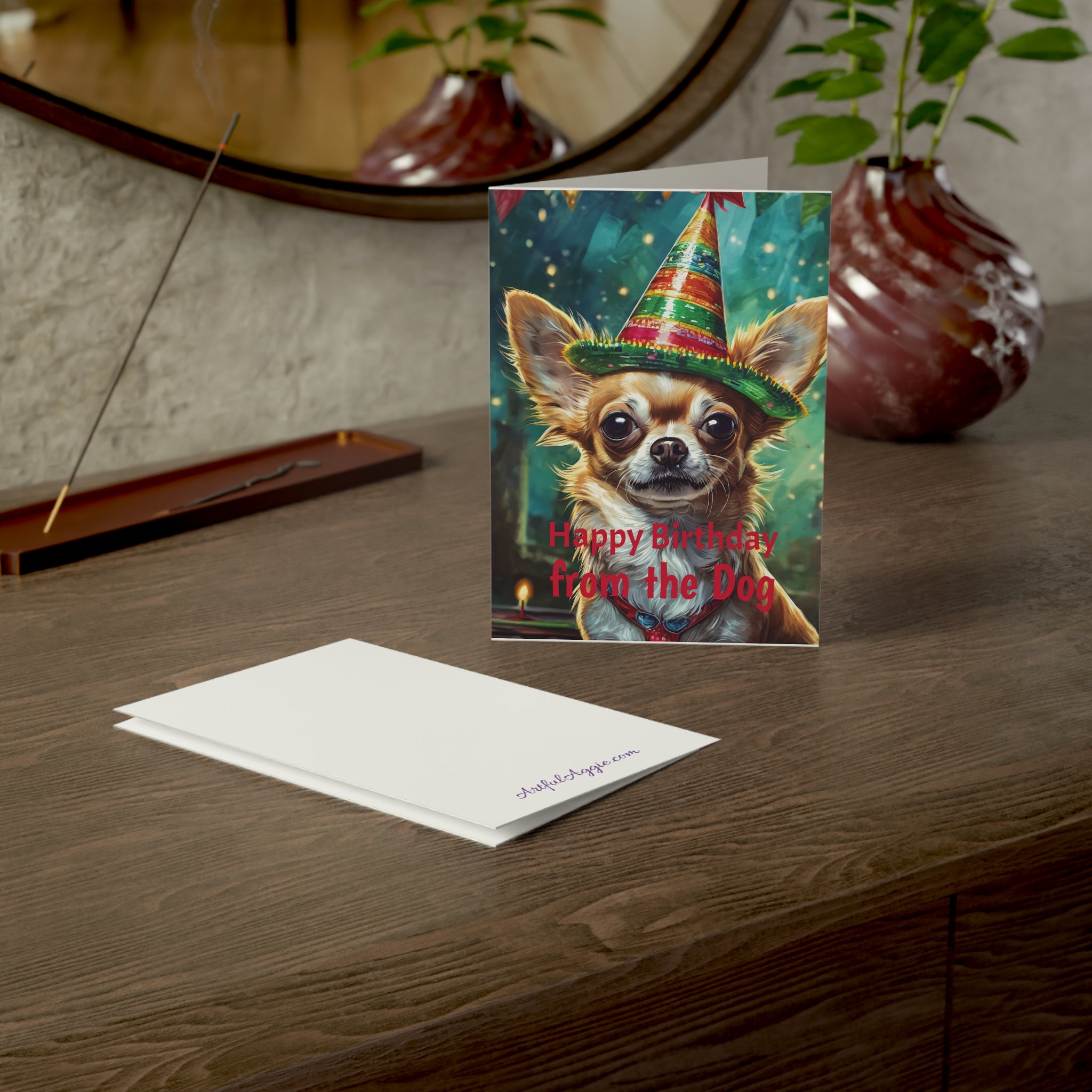 Greeting Cards - Happy Birthday From the Dog, Chihuahua