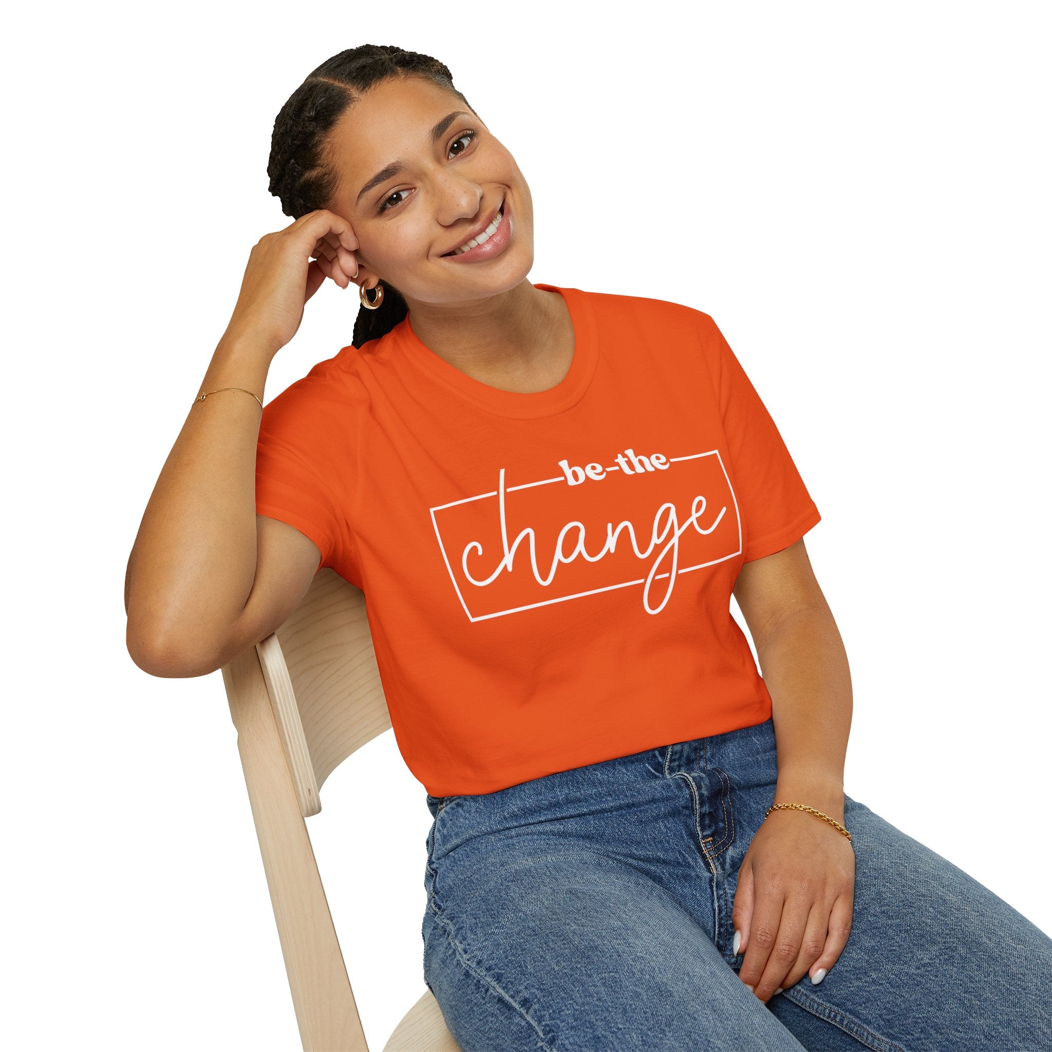 Be The Change Unisex T-Shirt XS-5XL