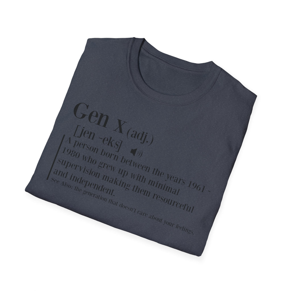 Gen X Definition T-Shirt