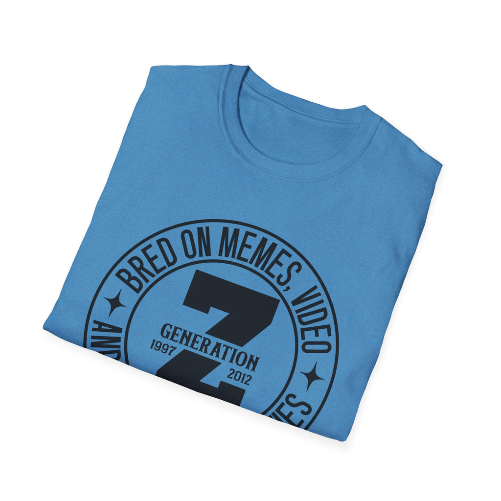 Gen Z Bred on Memes, Video, Infinite Possibilities, T-Shirt